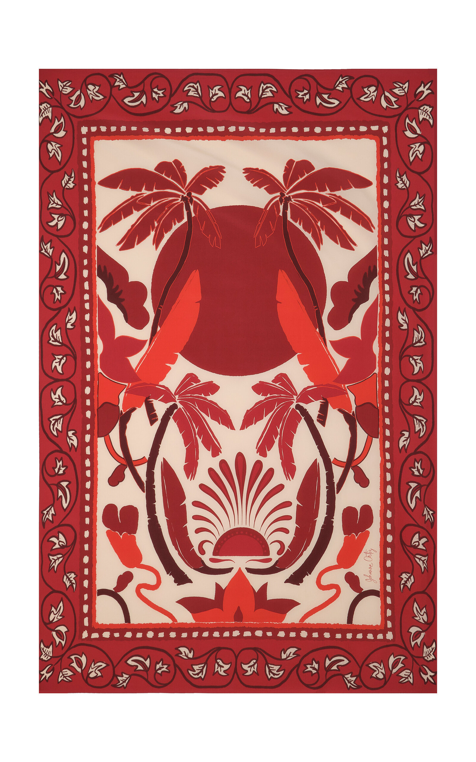 Johanna Ortiz Sailing Landscapes Pareos In White