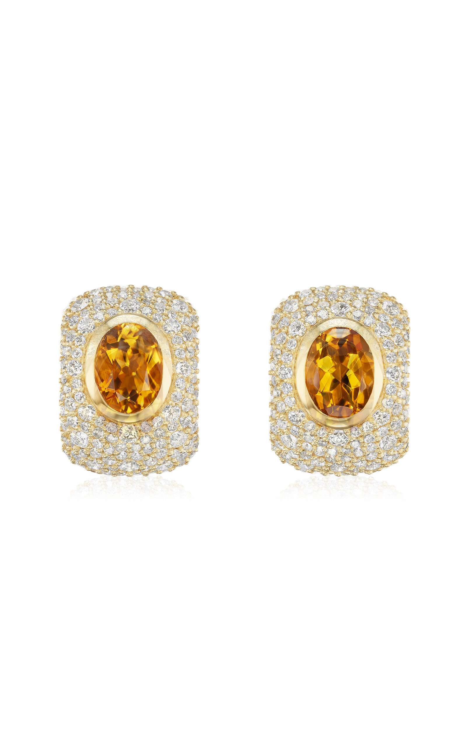 Marlo Laz La Salina 14k Yellow Gold Earrings