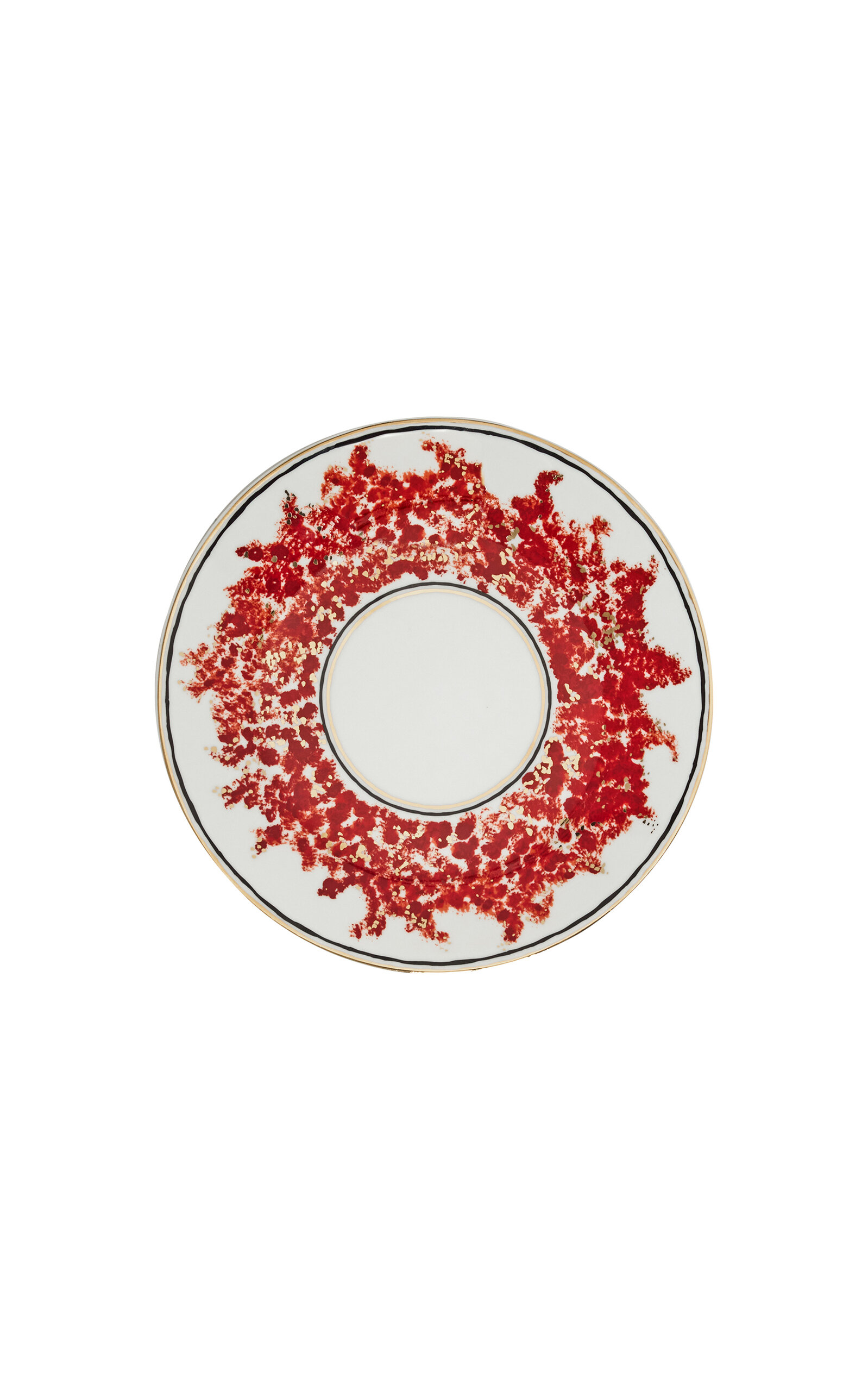 Tania Bulhoes Plaza Athenee Dessert Plate - Red