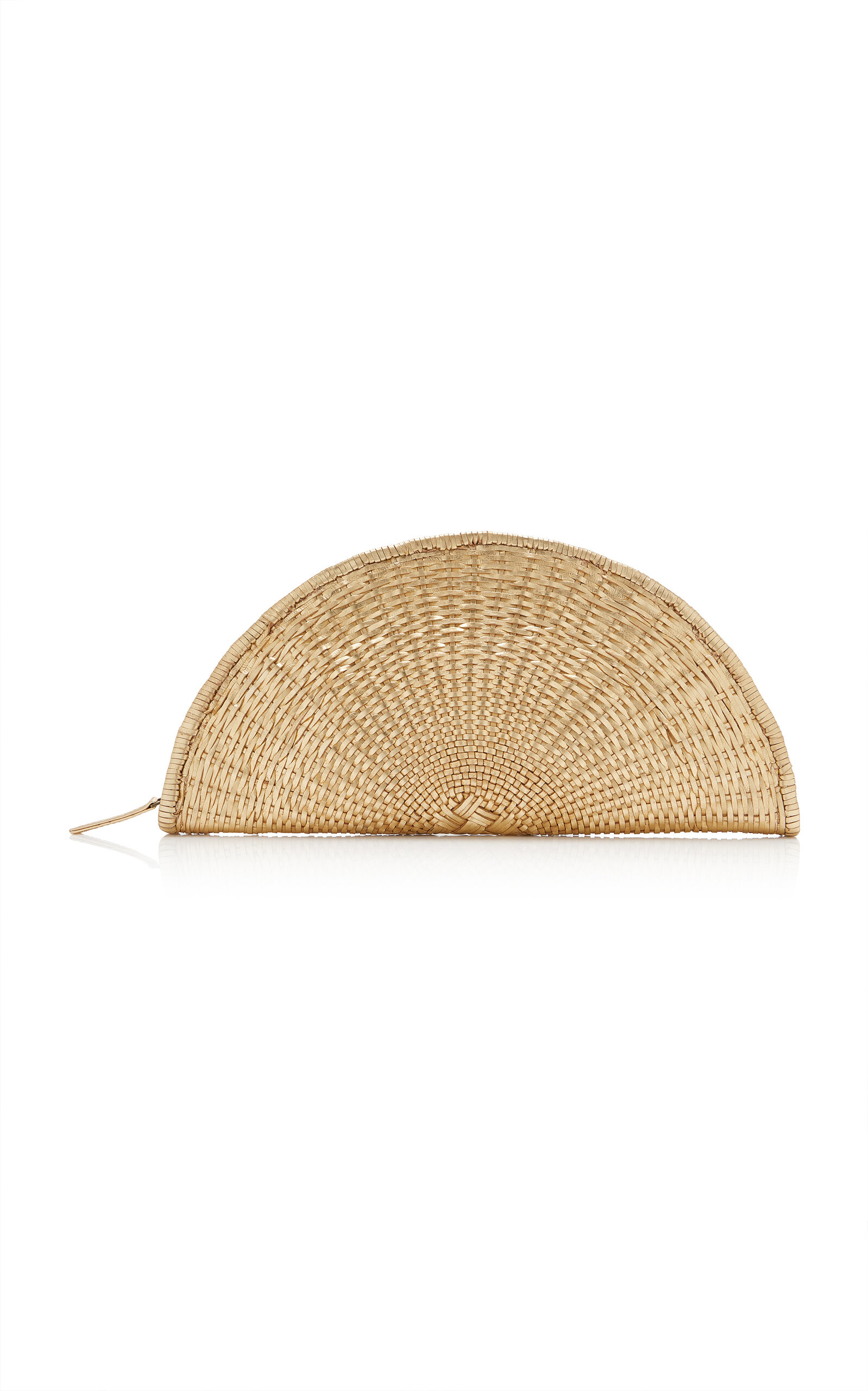 Bembien Exclusive La Isla Perla Woven Leather Clutch - Moda Operandi