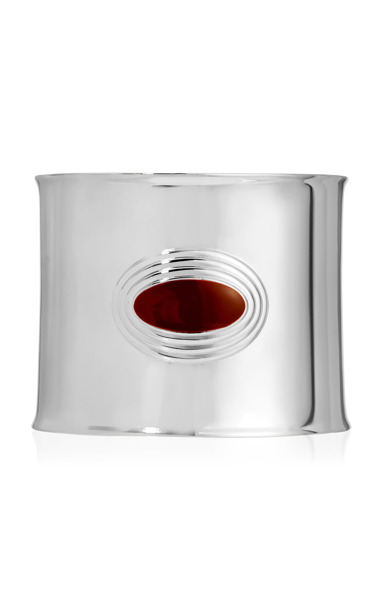 Heaven Mayhem Matilde 18k Gold-plated Cuff In Brown