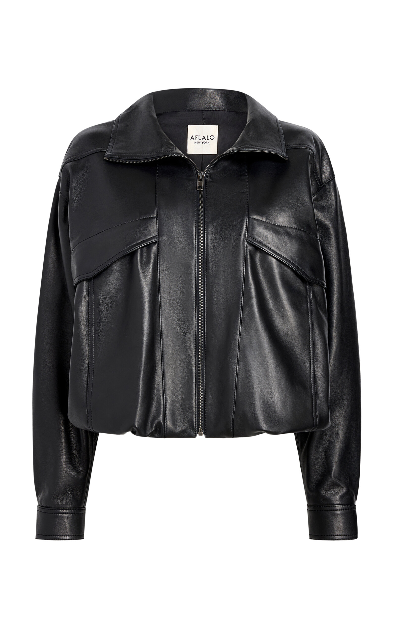 Aflalo Zadie Leather Jacket In Black