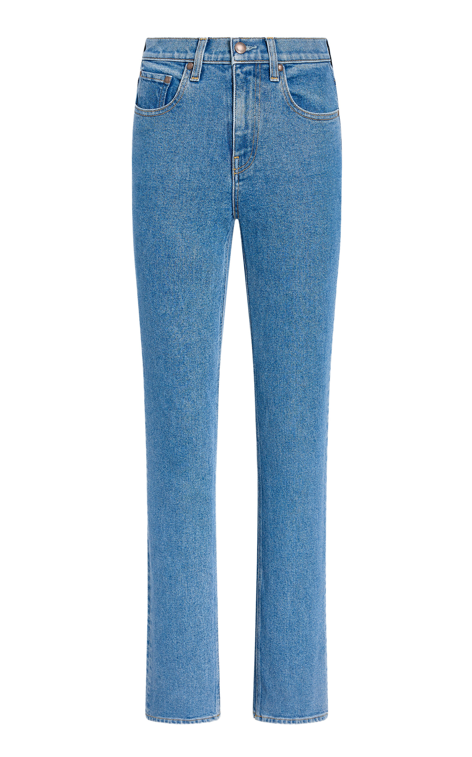 Aflalo Miller Stretch High-Rise Slim Bootcut Jeans
