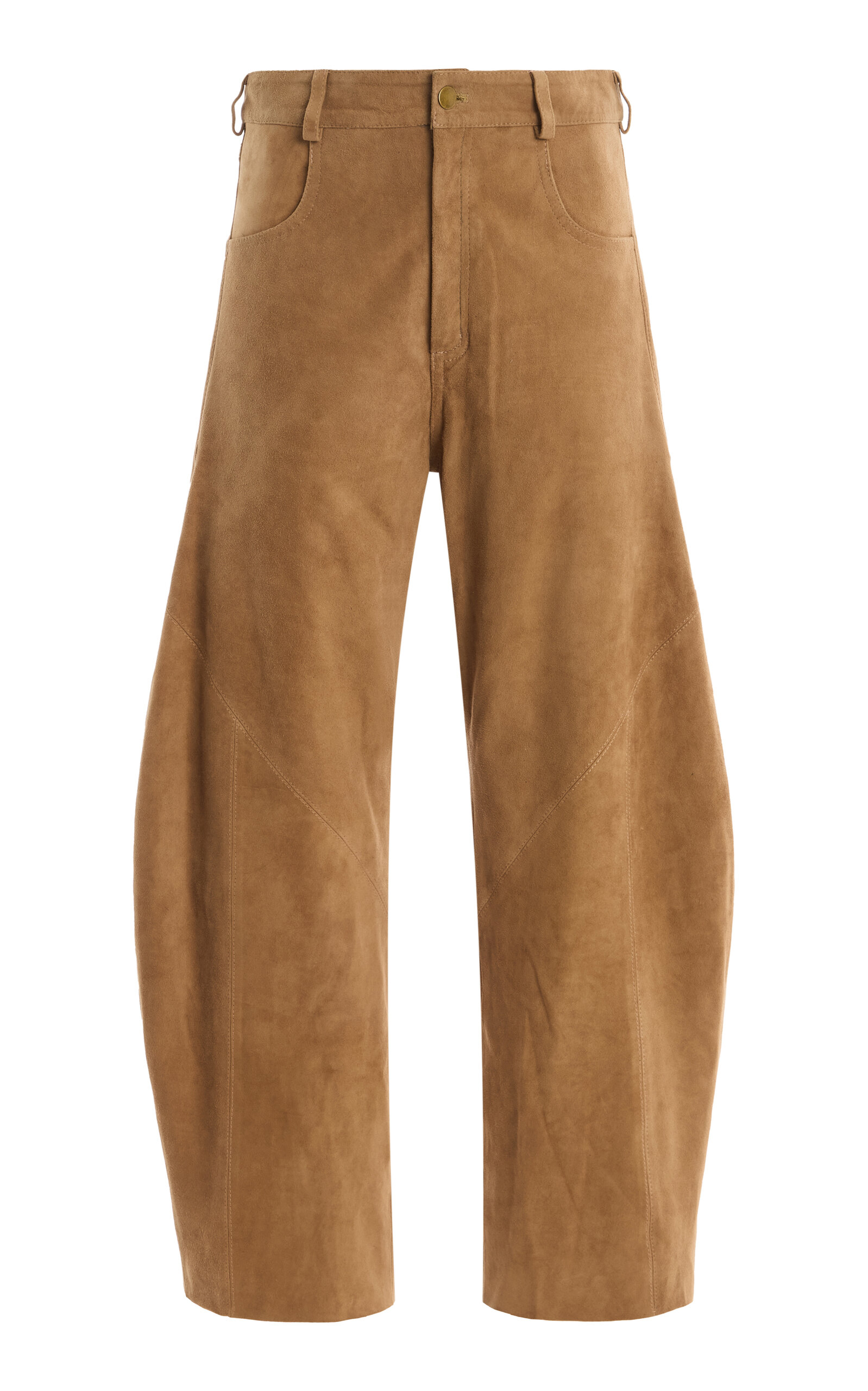 Curatoria Exclusive Quebrada Suede Pants - Women's Clothing