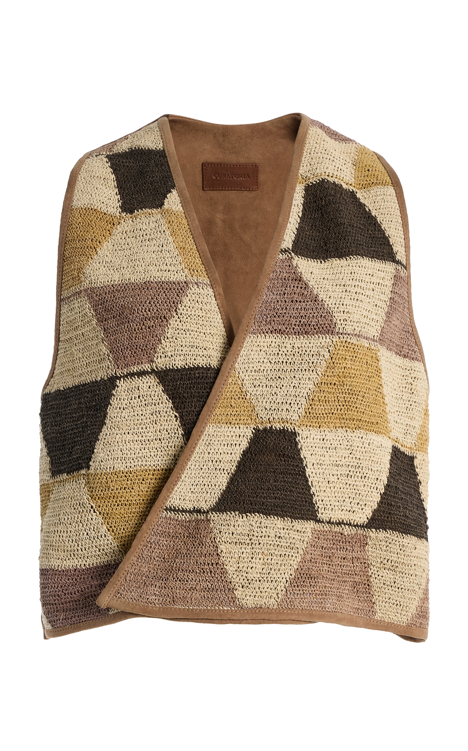 Curatoria Exclusive Tierra Chaguar Top In Brown