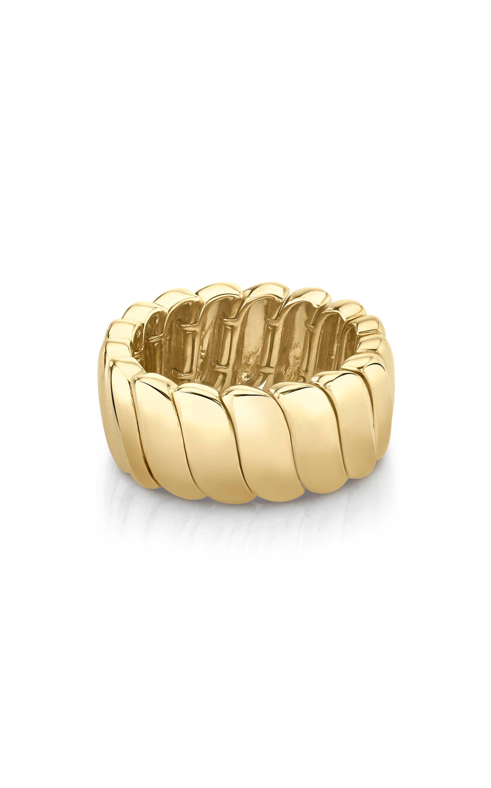 Anita Ko 18k Yellow Gold Large Zoe Ring In Gold