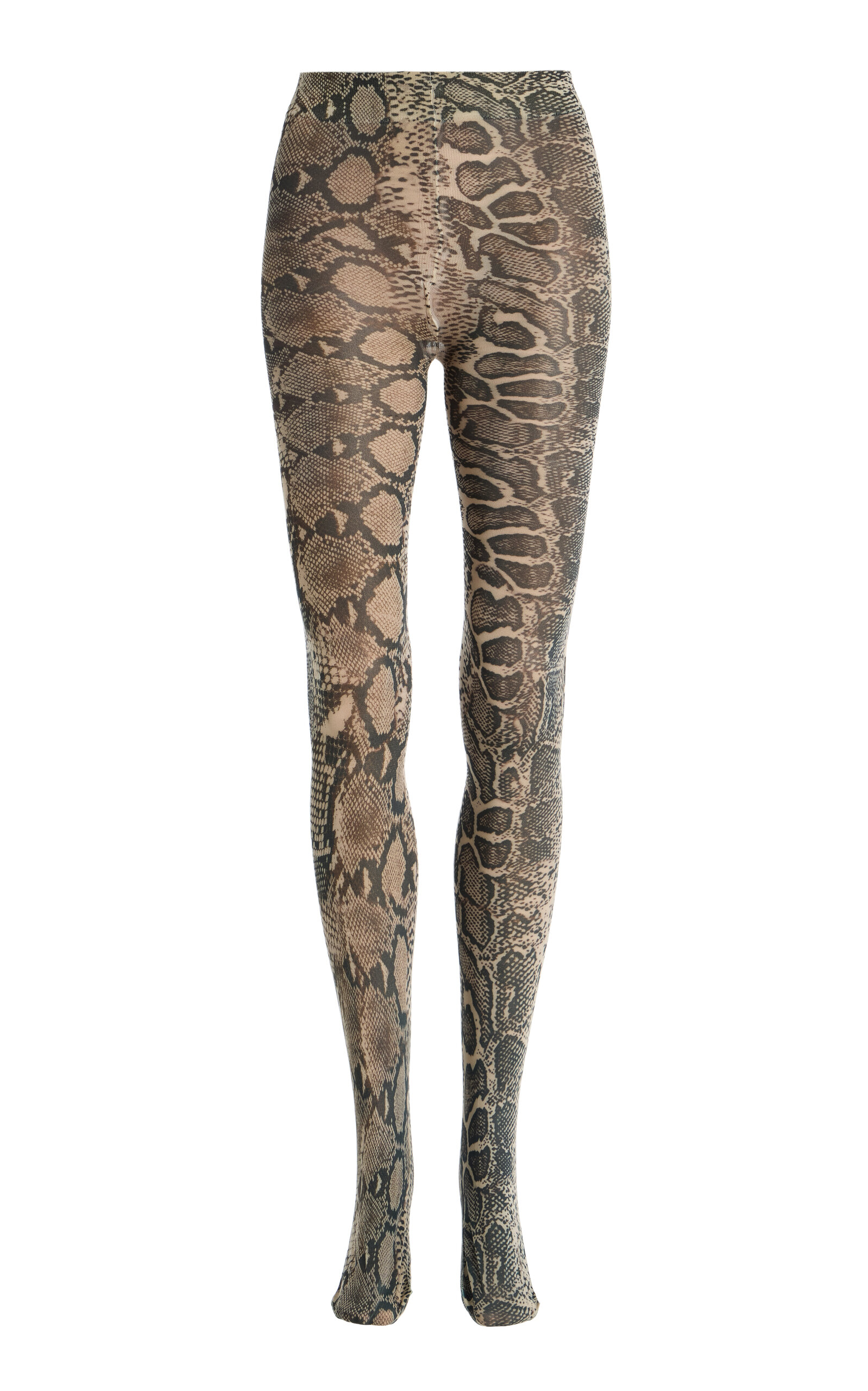 Swedish Stockings – Sofia Snake-Print Tights – Multi – XL – Moda Operandi