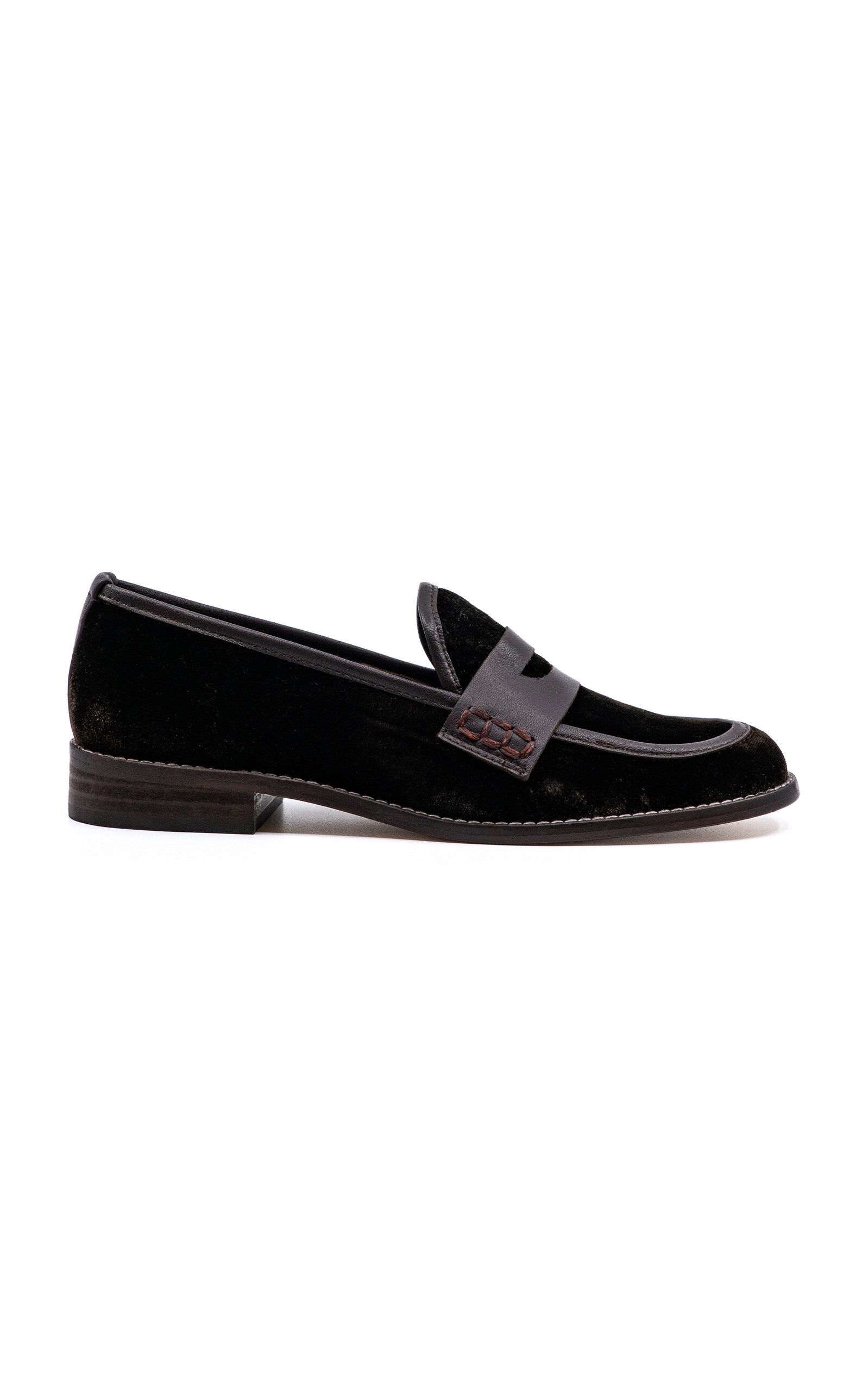 Camila Velvet Loafers