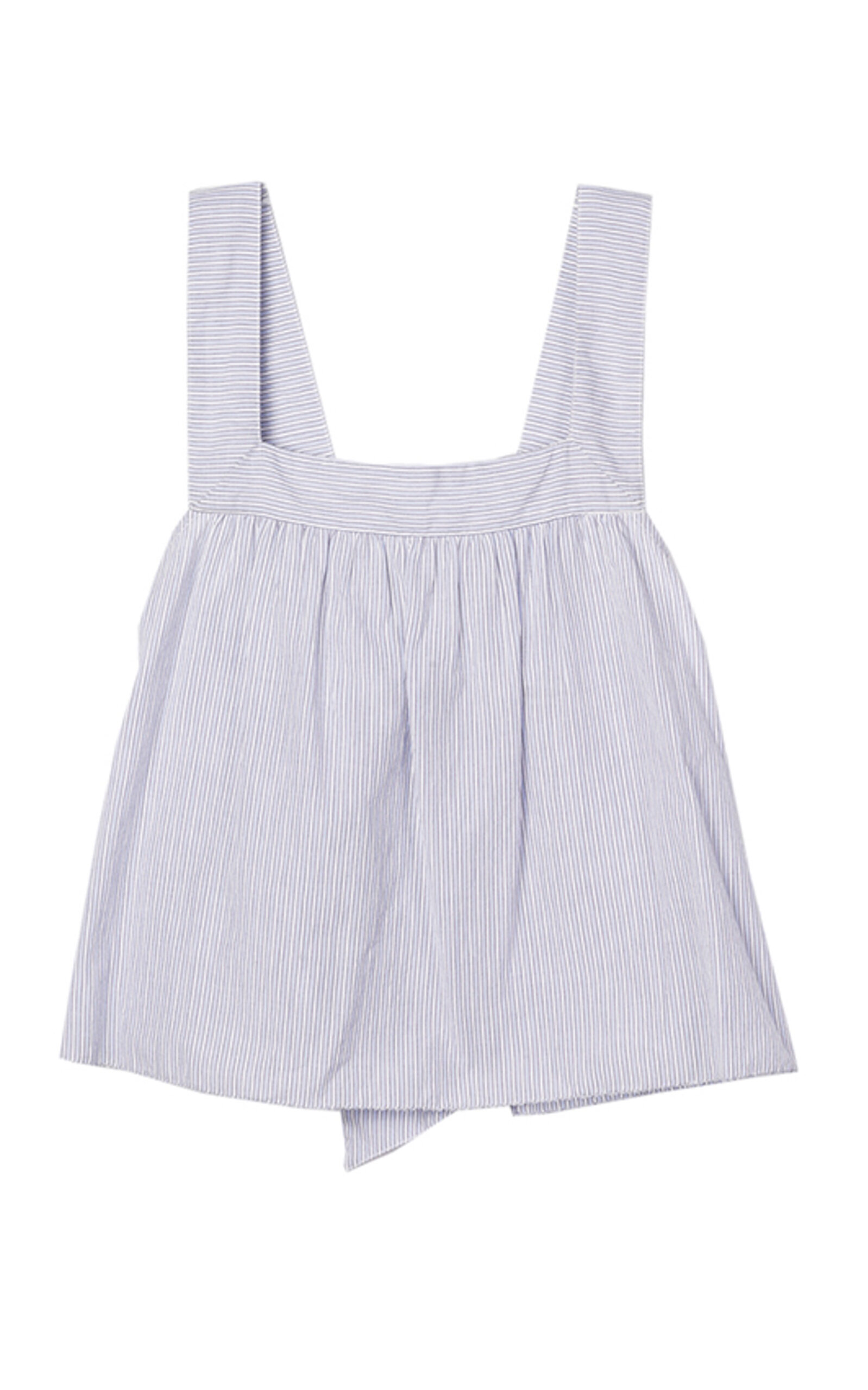 Ciao Lucia Javi Striped Cotton Top - Women's Clothing