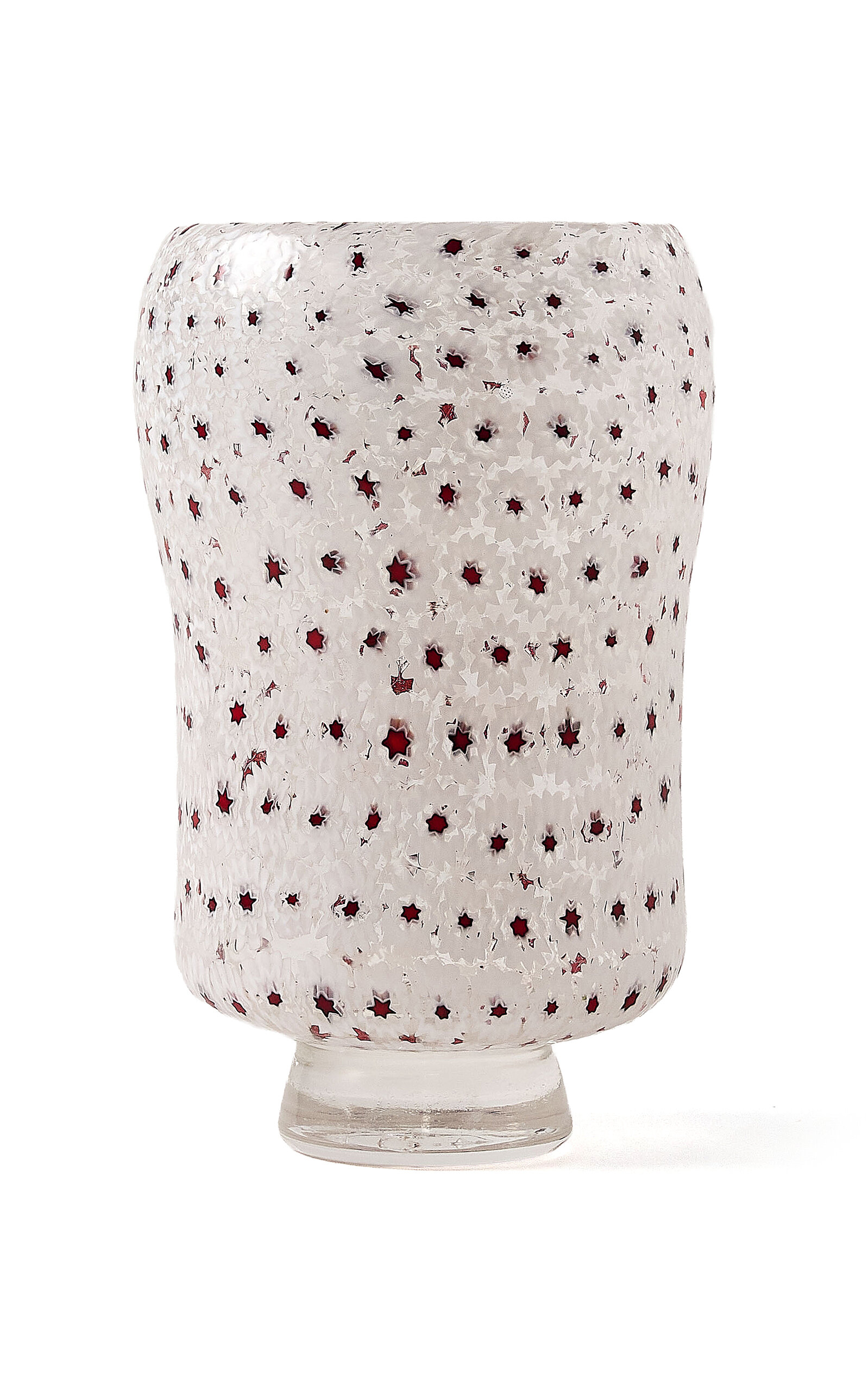 Ascher La Brume Handblown Vase In Transparent