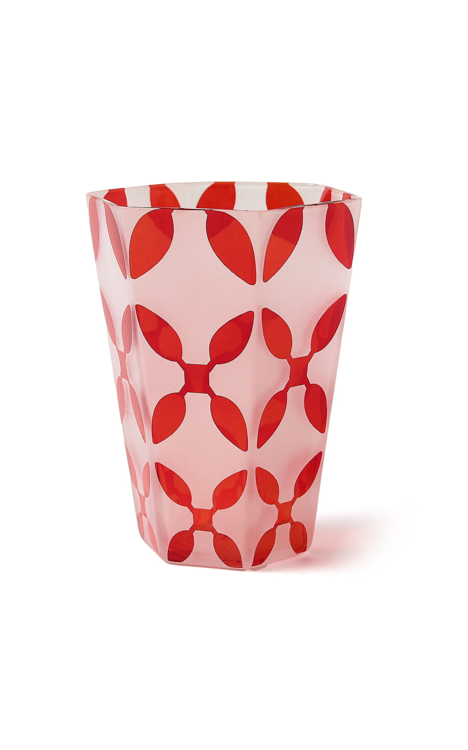 Ascher Brume De Verre Handblown Glass In Red