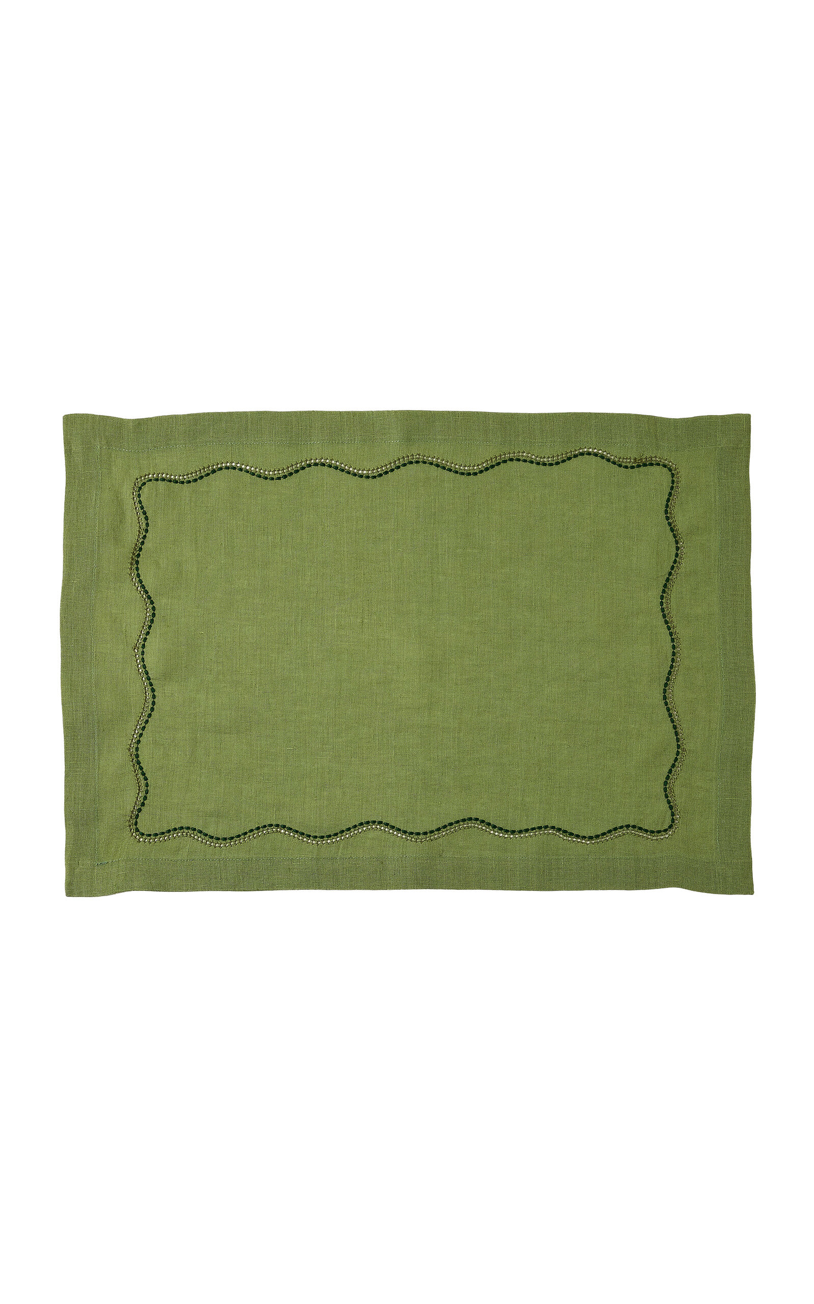 Ascher Le Chemin Placemat In Green