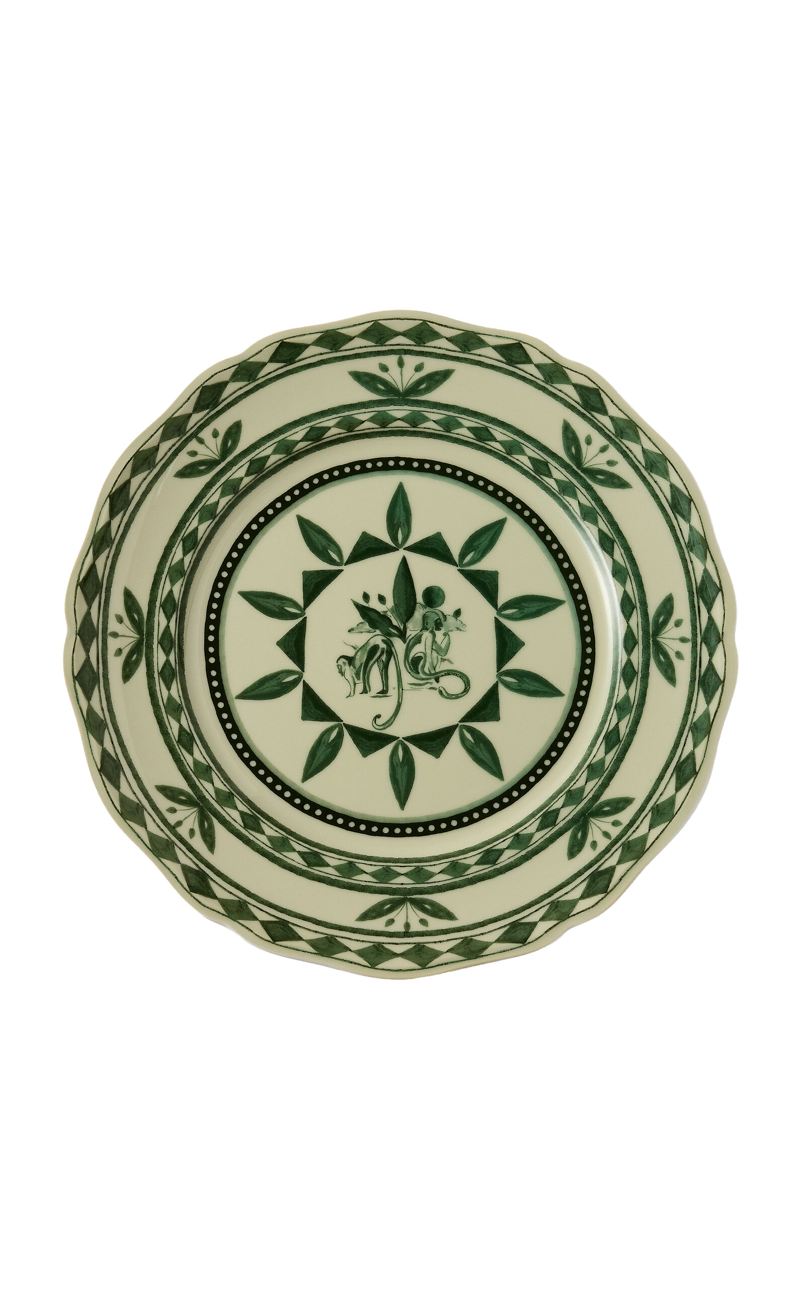 Ascher Reverie Des Pins Dining Plate In Green