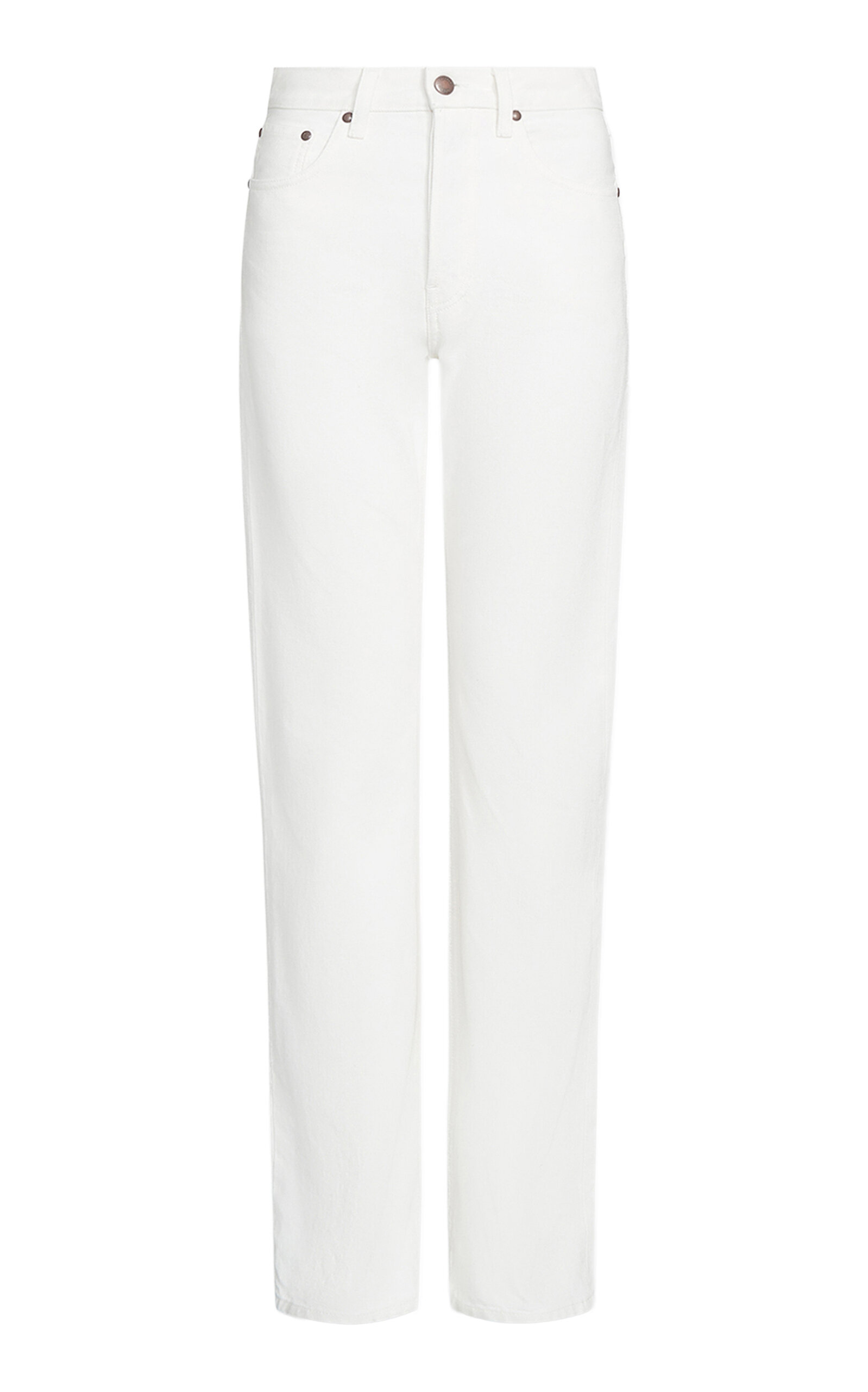 Aflalo Orwell Rigid Mid-Rise Straight-Leg Jeans - Women's Clothing