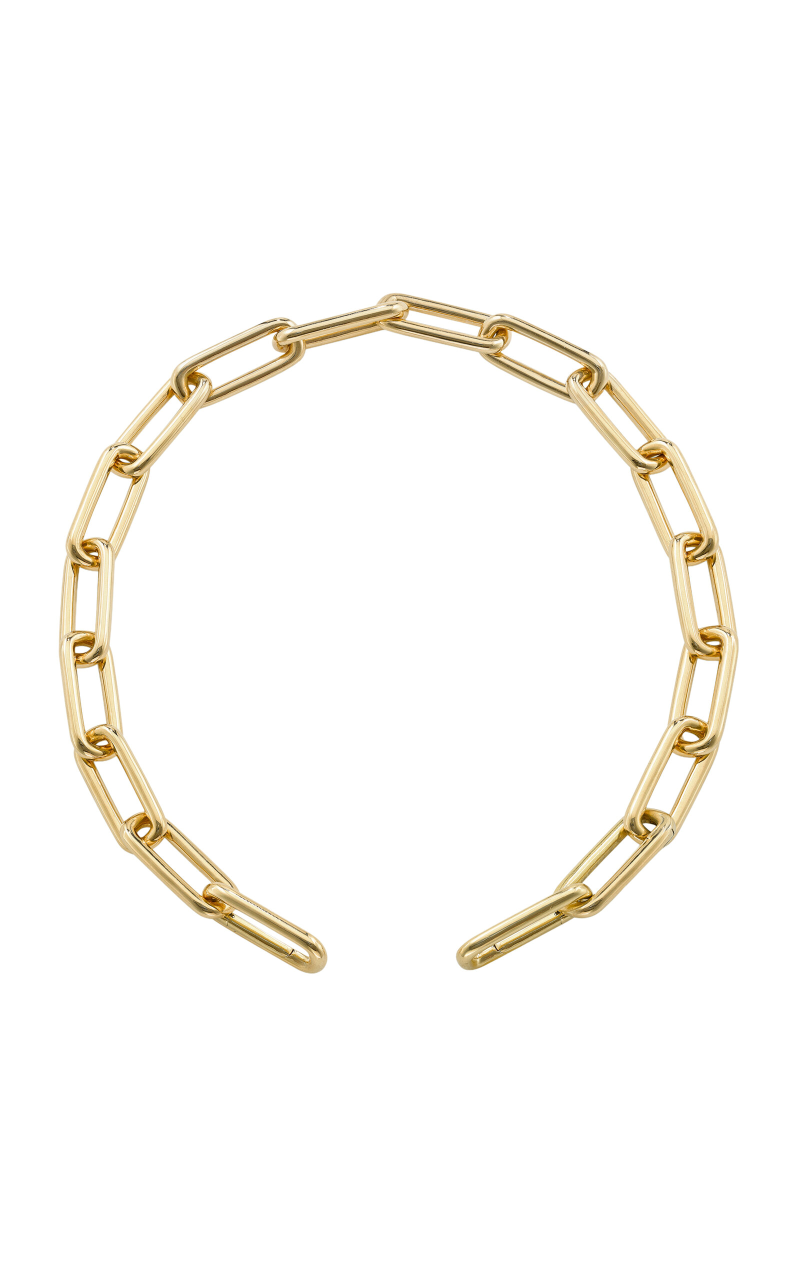 Robinson Pelham 14ct Yellow Gold Short Identity Necklace In Gold