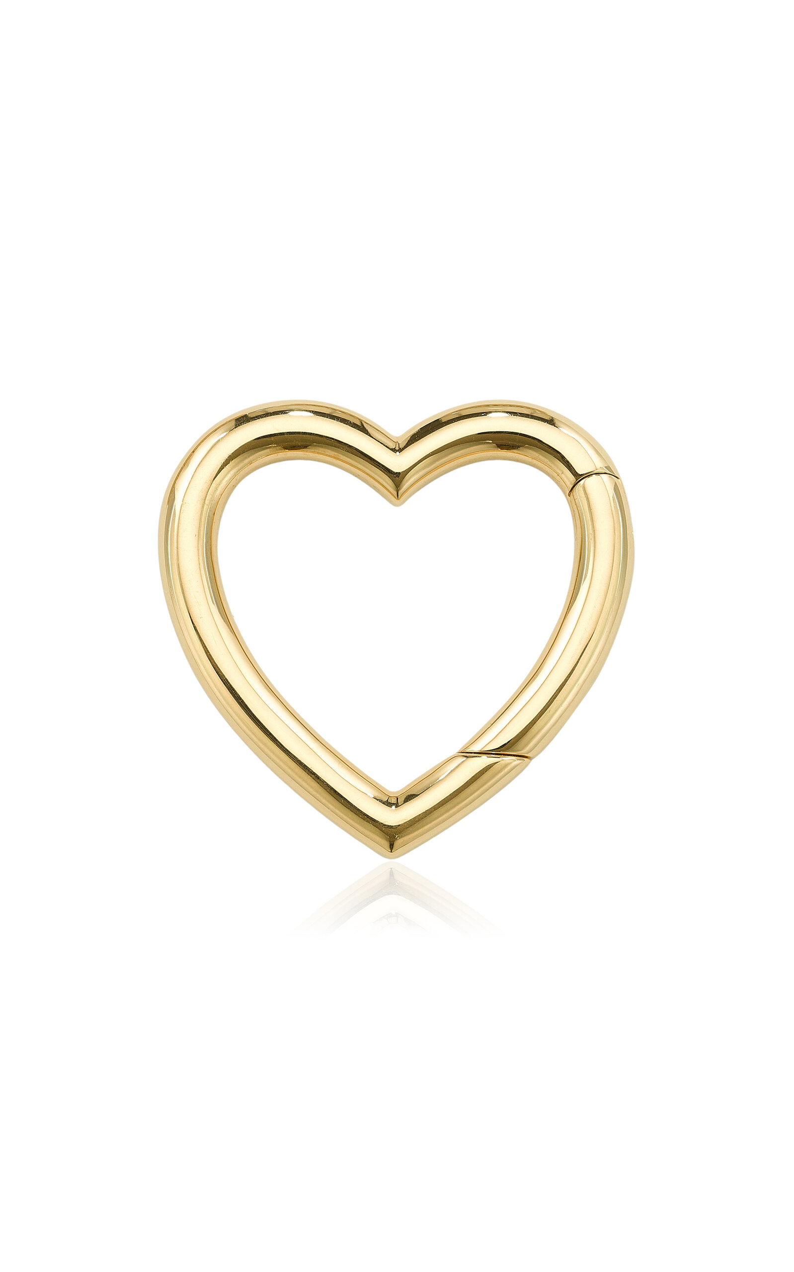 Robinson Pelham 18ct Yellow Gold Identity Heart In Gold