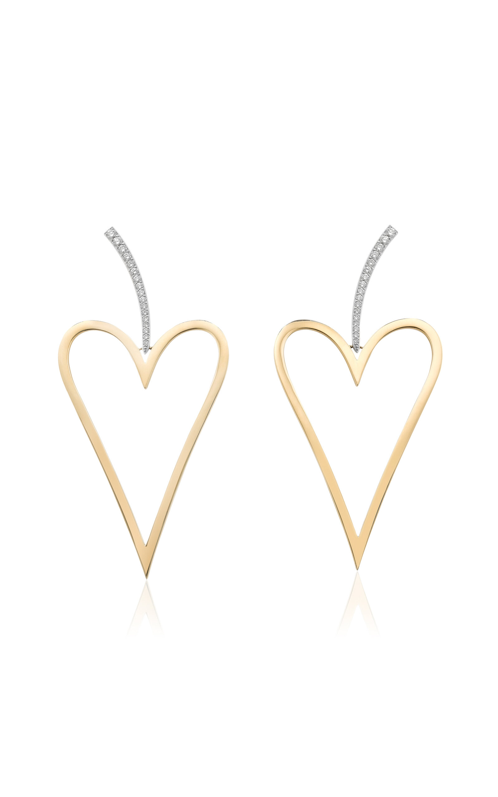 Robinson Pelham 14ct Yellow Gold Fruits Of Love Earrings In Gold