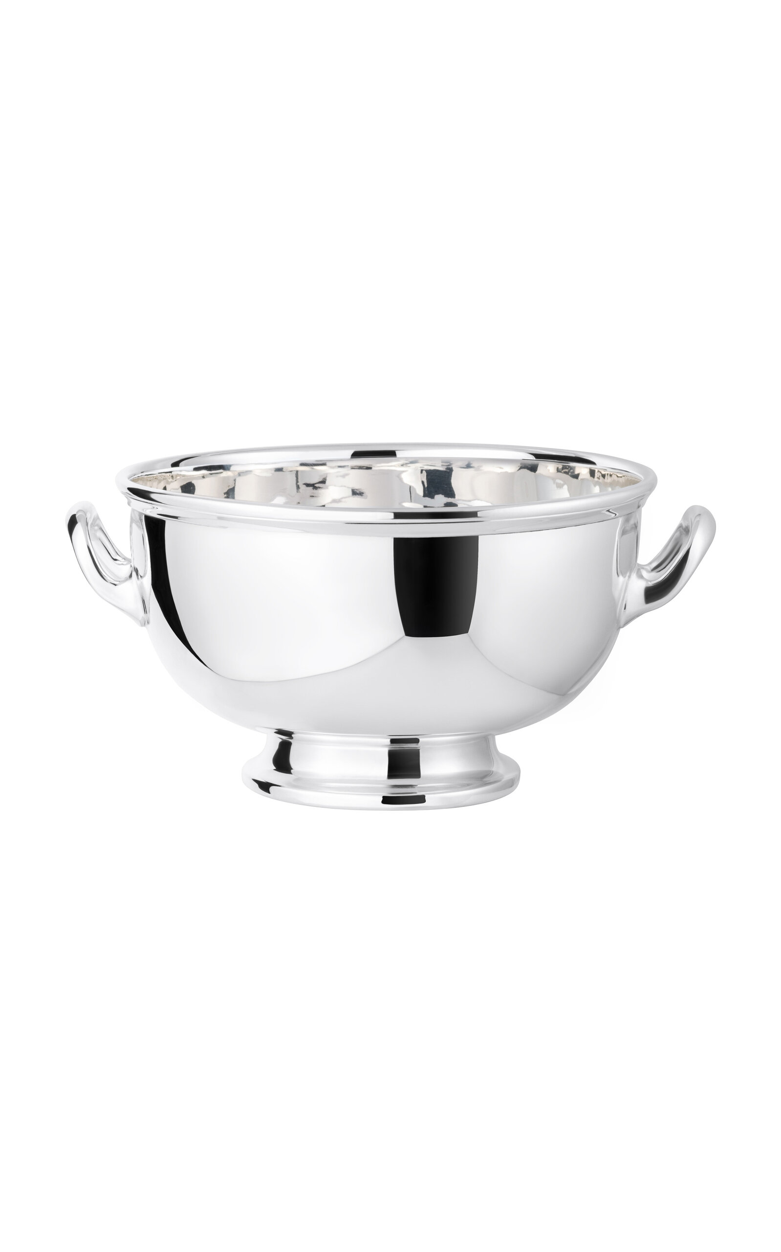 Hôtel Silver Vintage Pedestal Serving Bowl In Silver