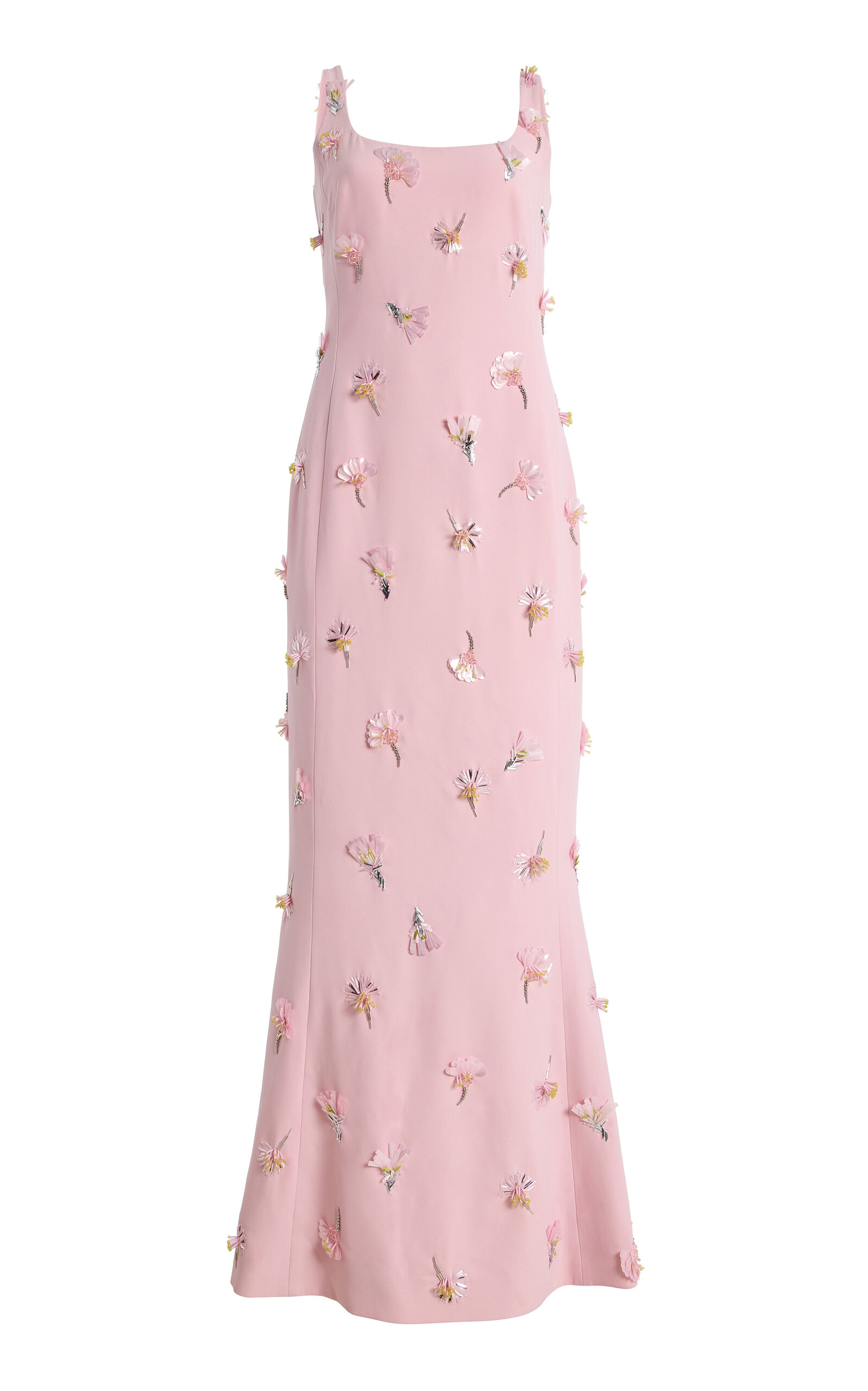 SIMKHAI Briella Embellished Crepe Gown