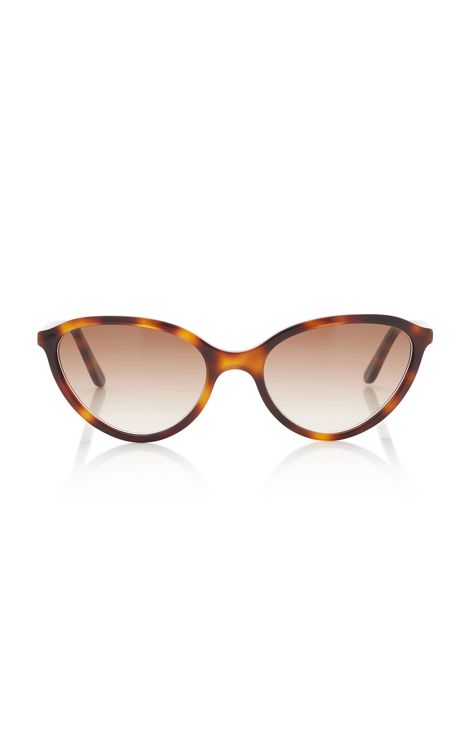 Totême Toteme Cat-eye Acetate Sunglasses In Brown