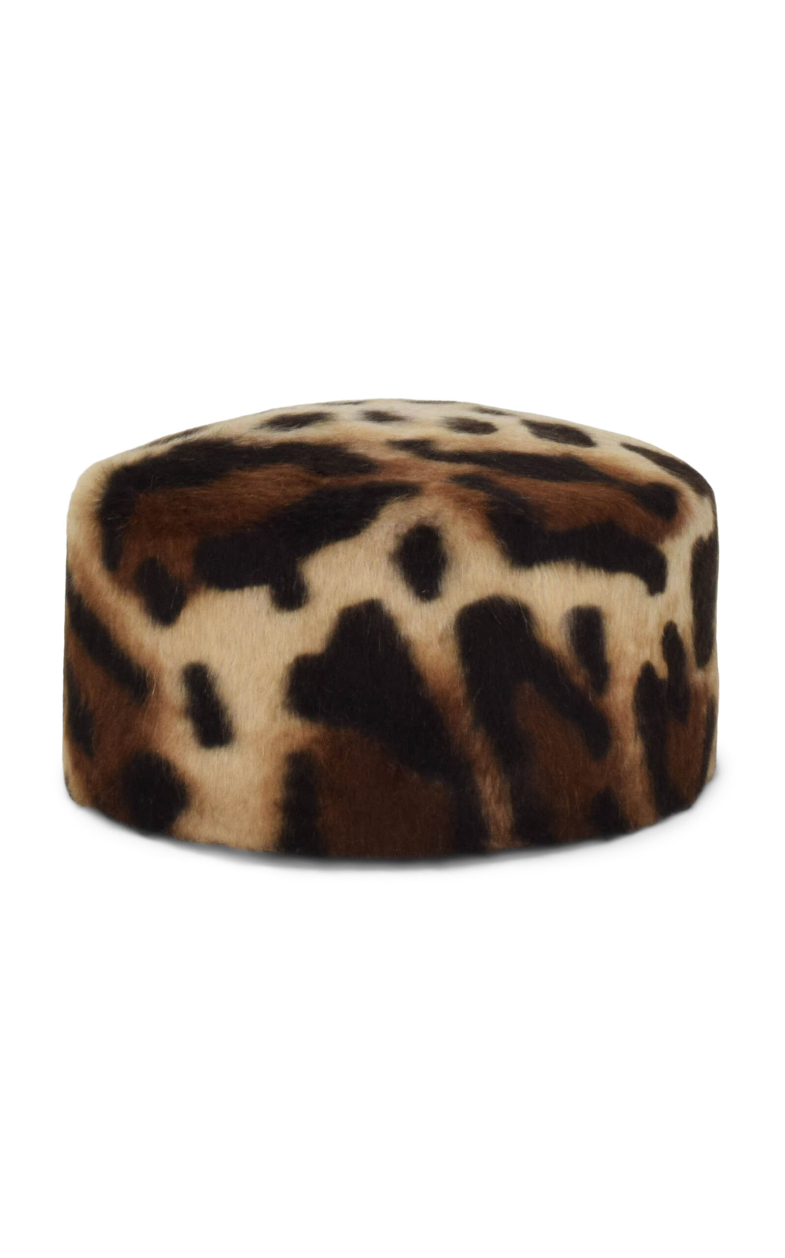 Gigi Burris Lauren Animal Print Pillbox In Brown