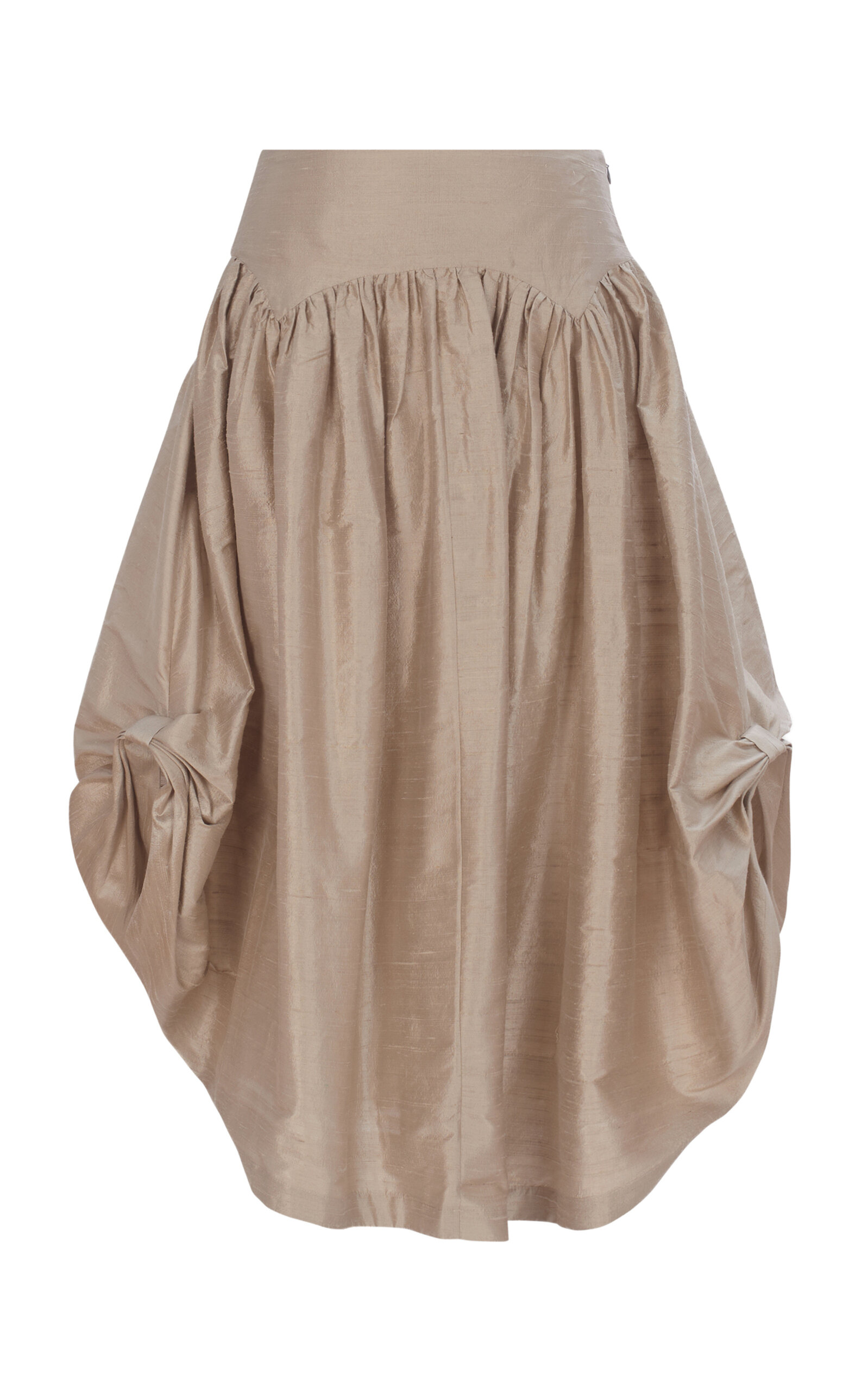 Rachel Comey Terra Silk-chenille Skirt In Gray