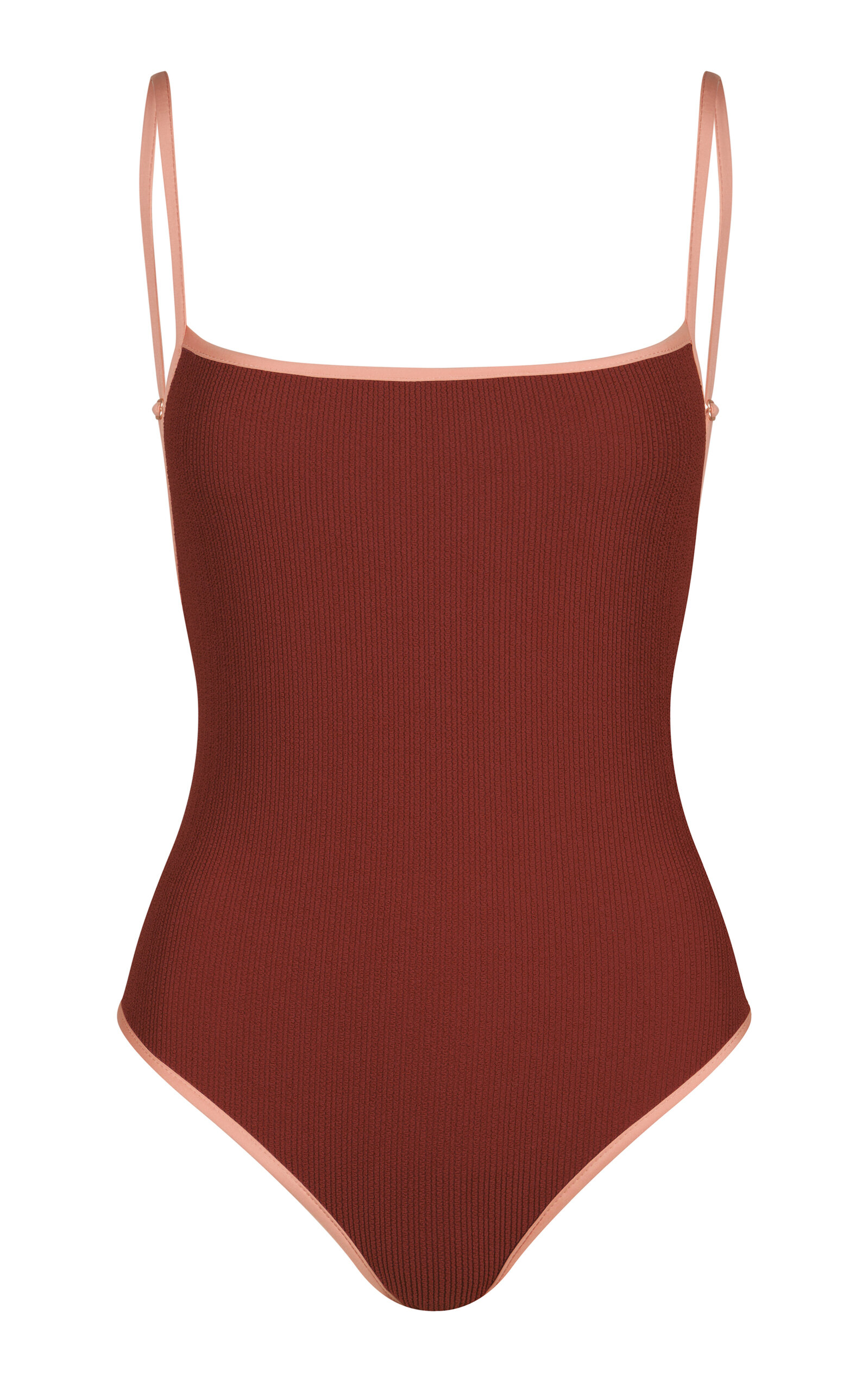 Johanna Ortiz Tropical Gaucha One-piece Swimsuit In Brown