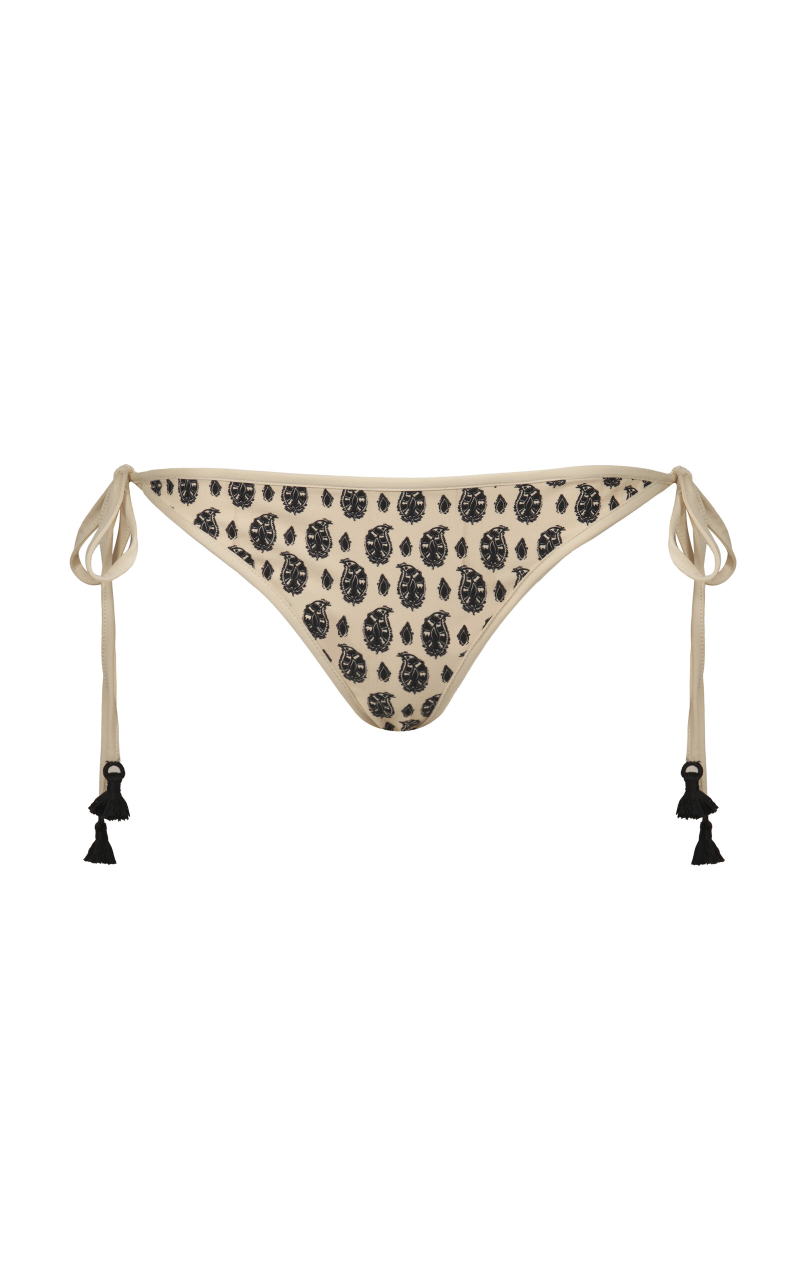 Johanna Ortiz Sagrado Side-tie Bikini Bottom In Multi