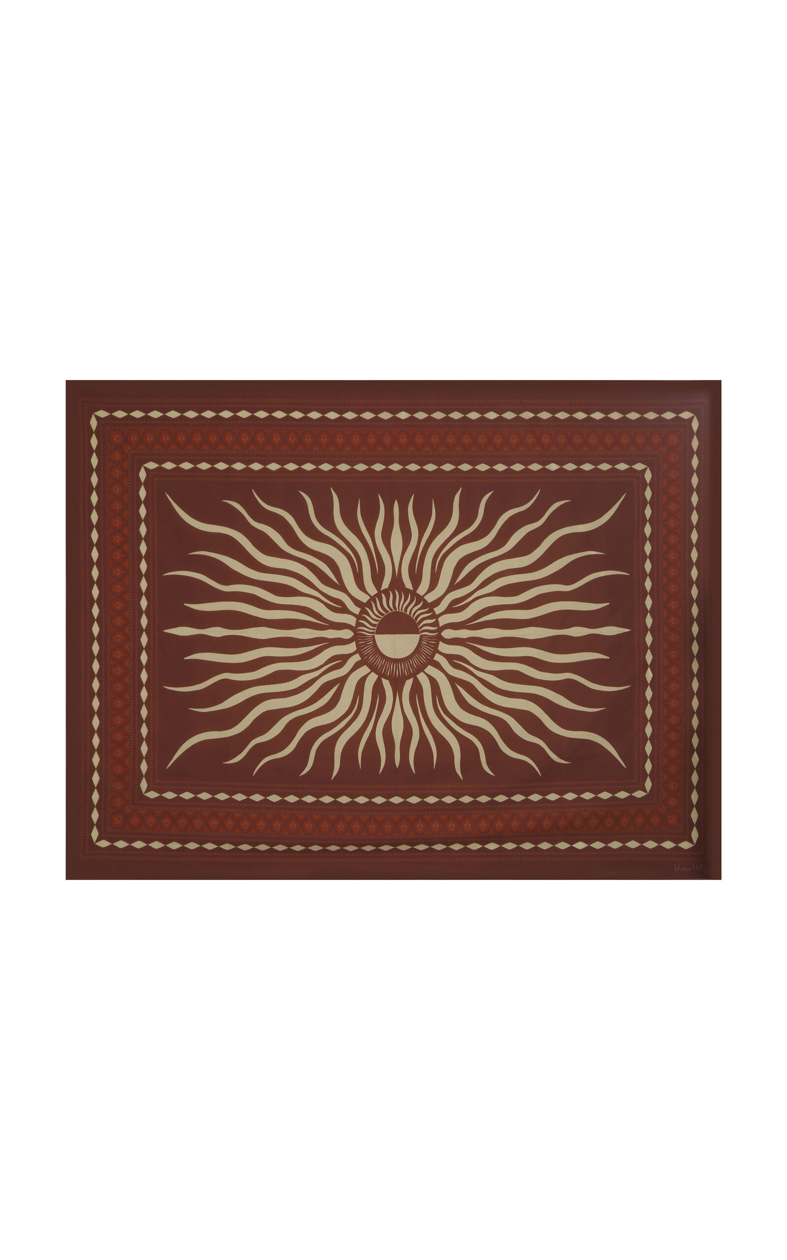 Johanna Ortiz Golden Horizon Pareo In Brown