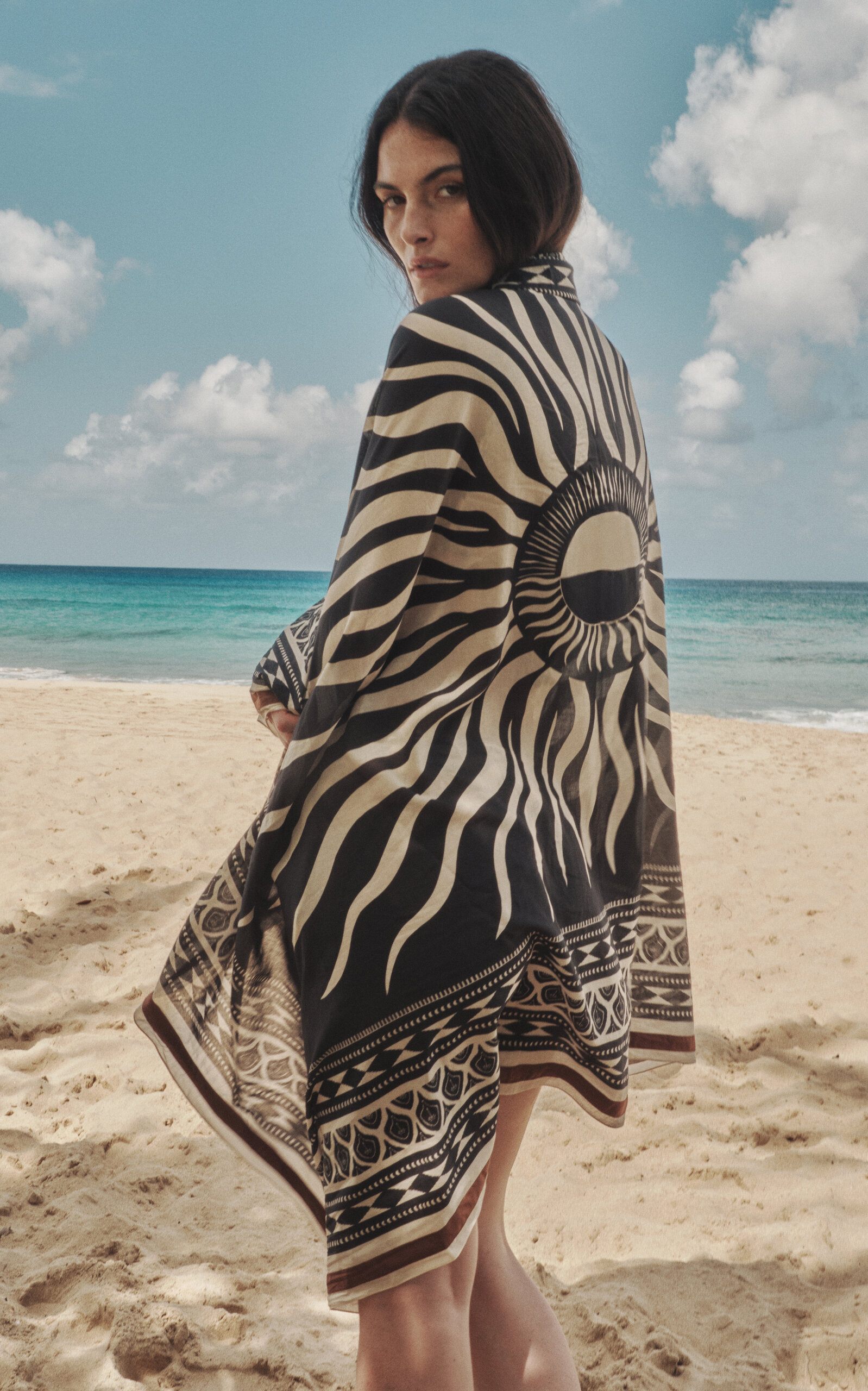 Johanna Ortiz Horizon Pareo In Multi