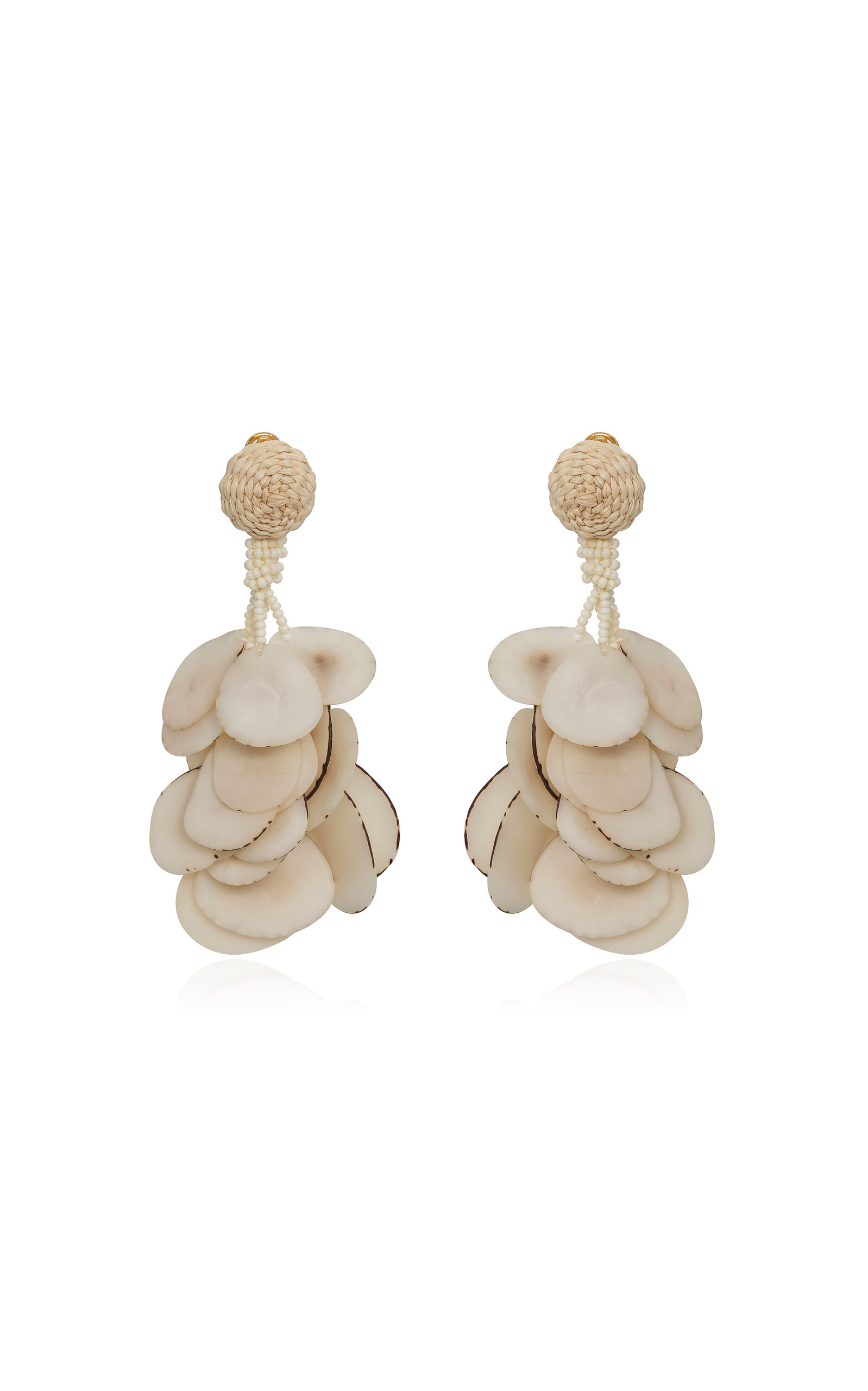 Johanna Ortiz Song Of The Plains Earrings In White