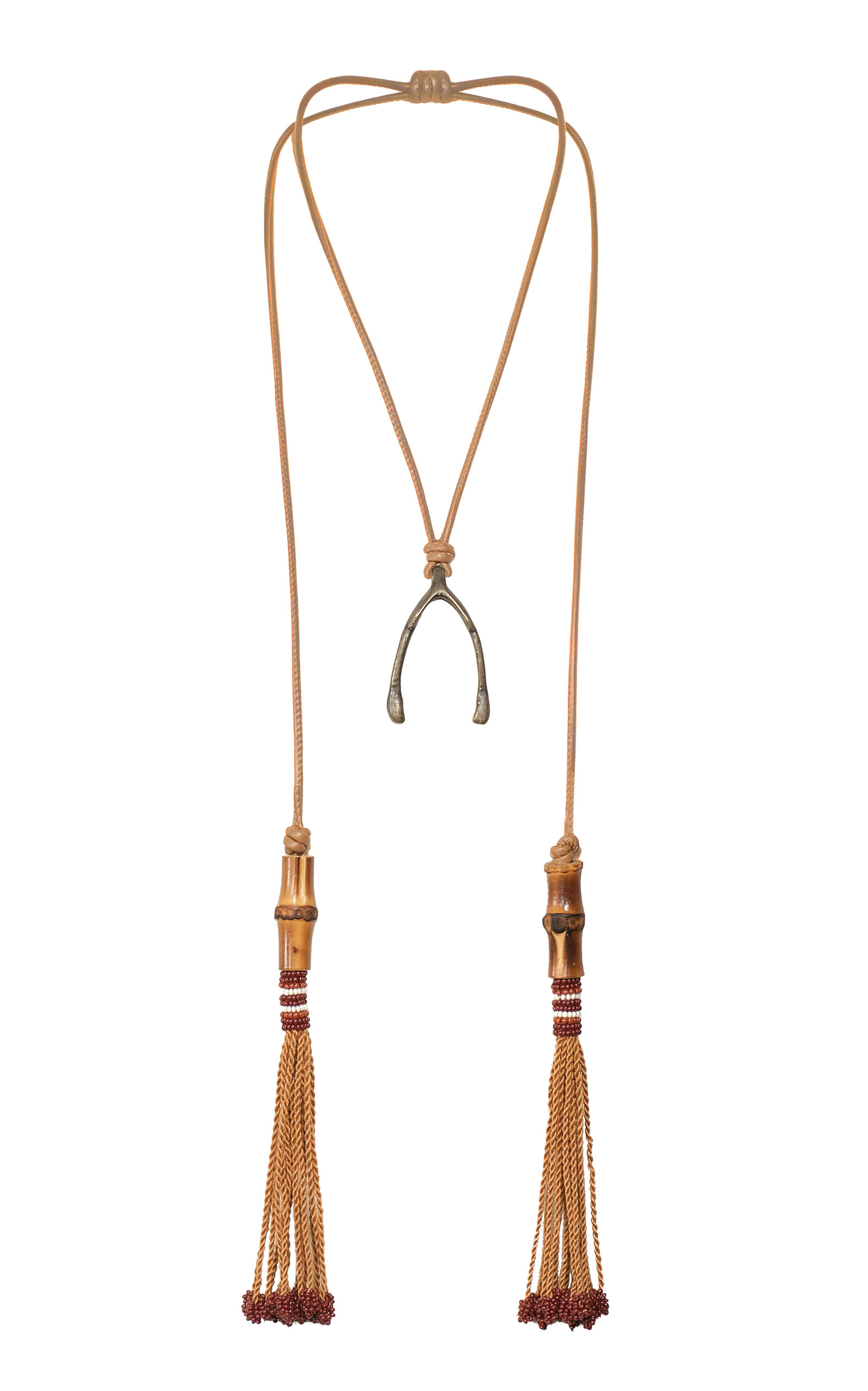Johanna Ortiz Brave Gaucha Necklace In Brown