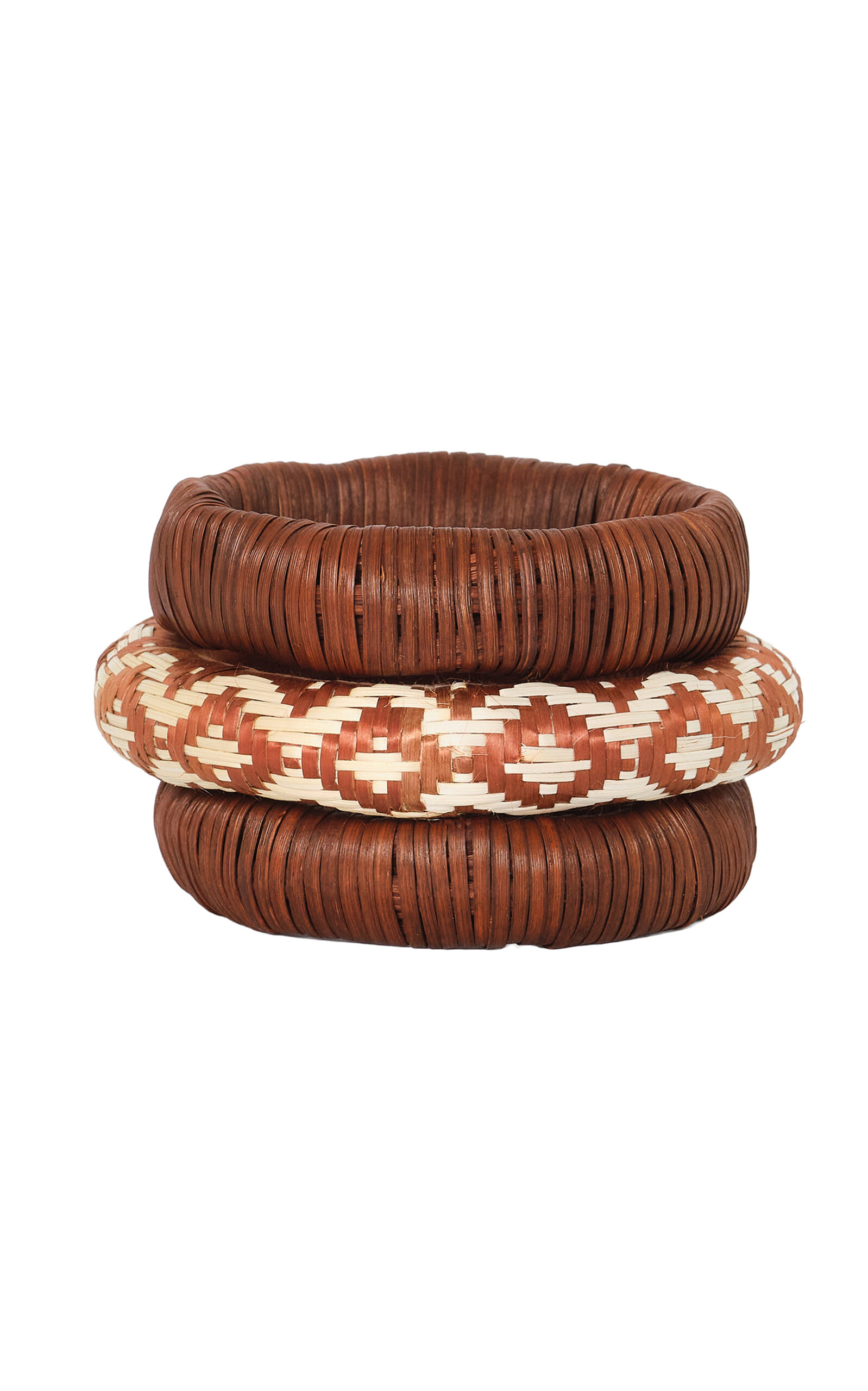 Johanna Ortiz Nomad Queen Bangles In Brown