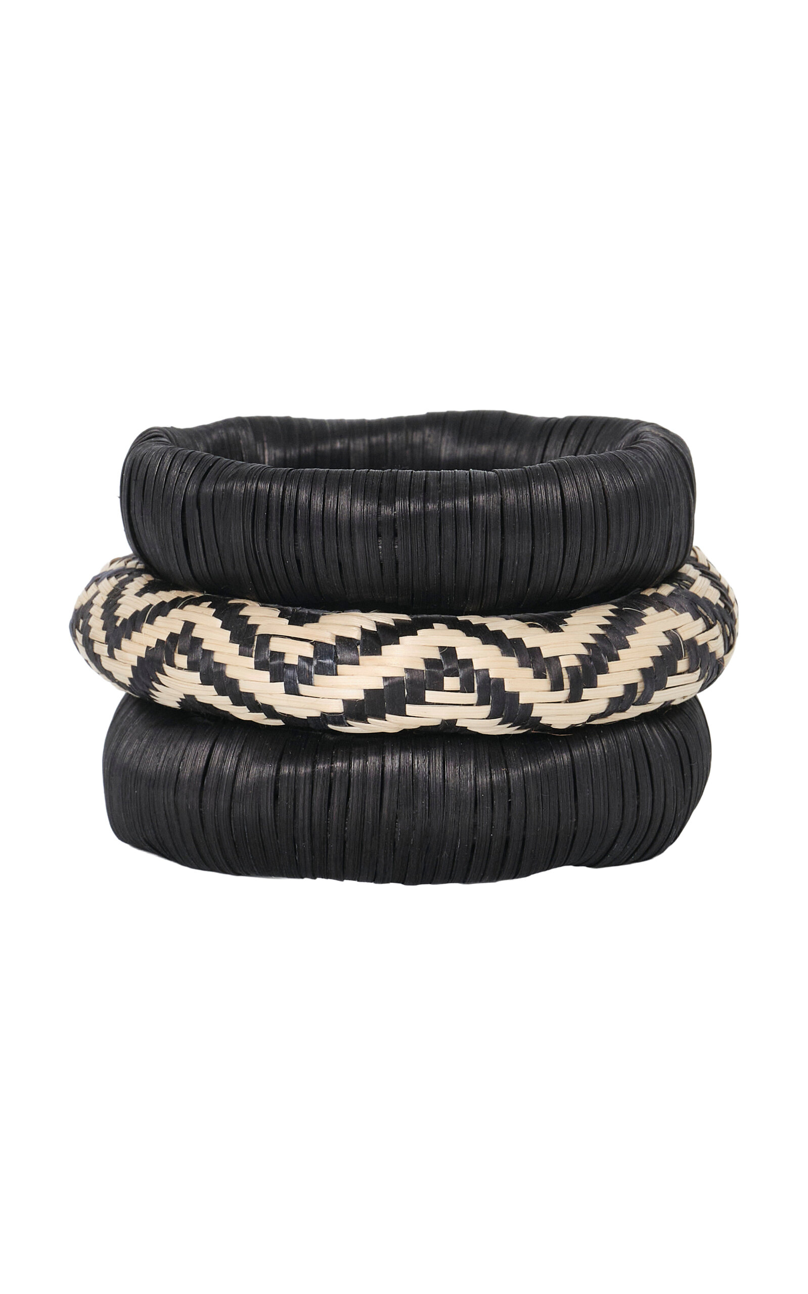 Johanna Ortiz Nomad Queen Bangles In Black