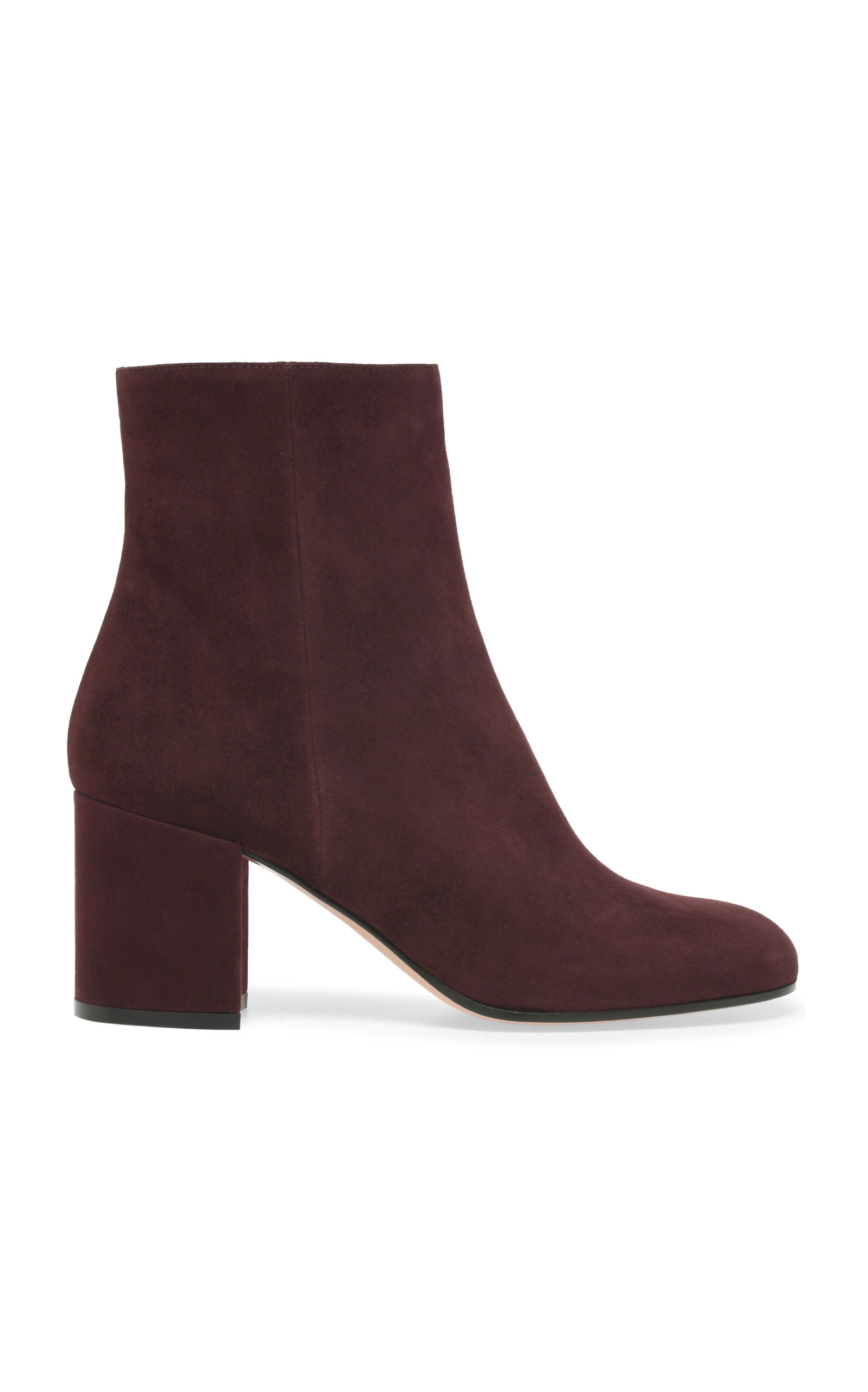 Gianvito Rossi Joelle Suede Ankle Boots - Moda Operandi