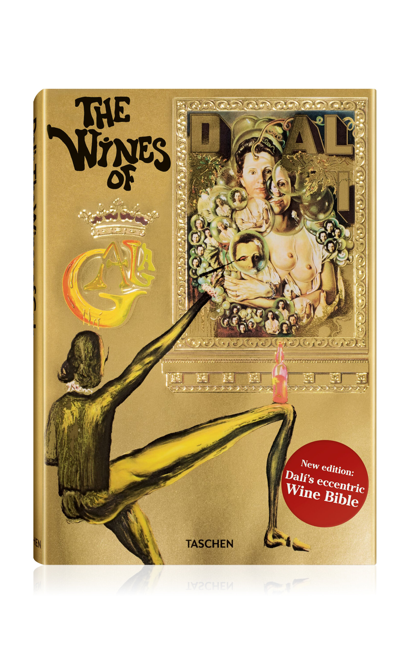 Taschen Dalí: The Wines Of Gala In Gold