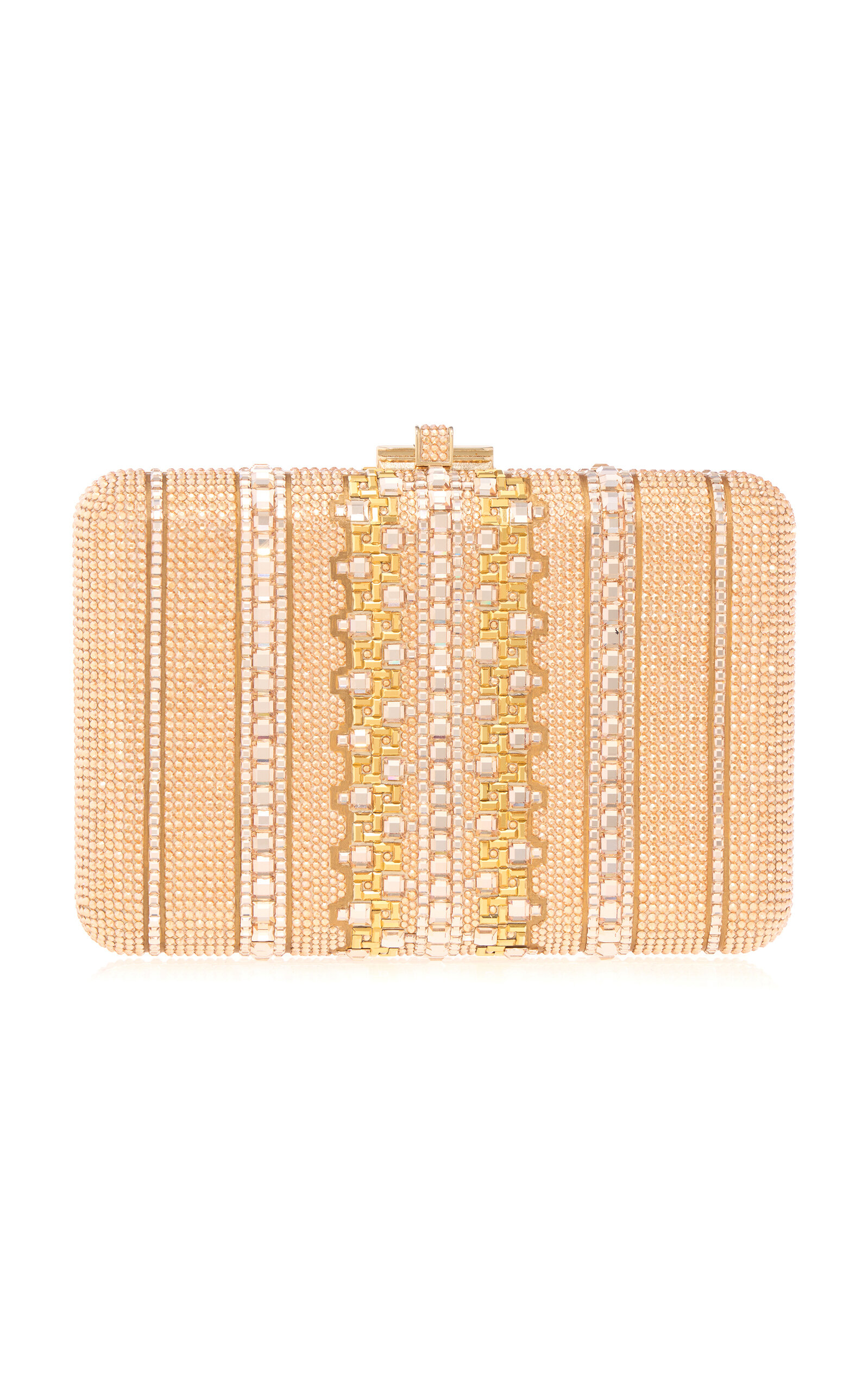 Judith Leiber Couture Crystal Lattice Slim Slide Bag