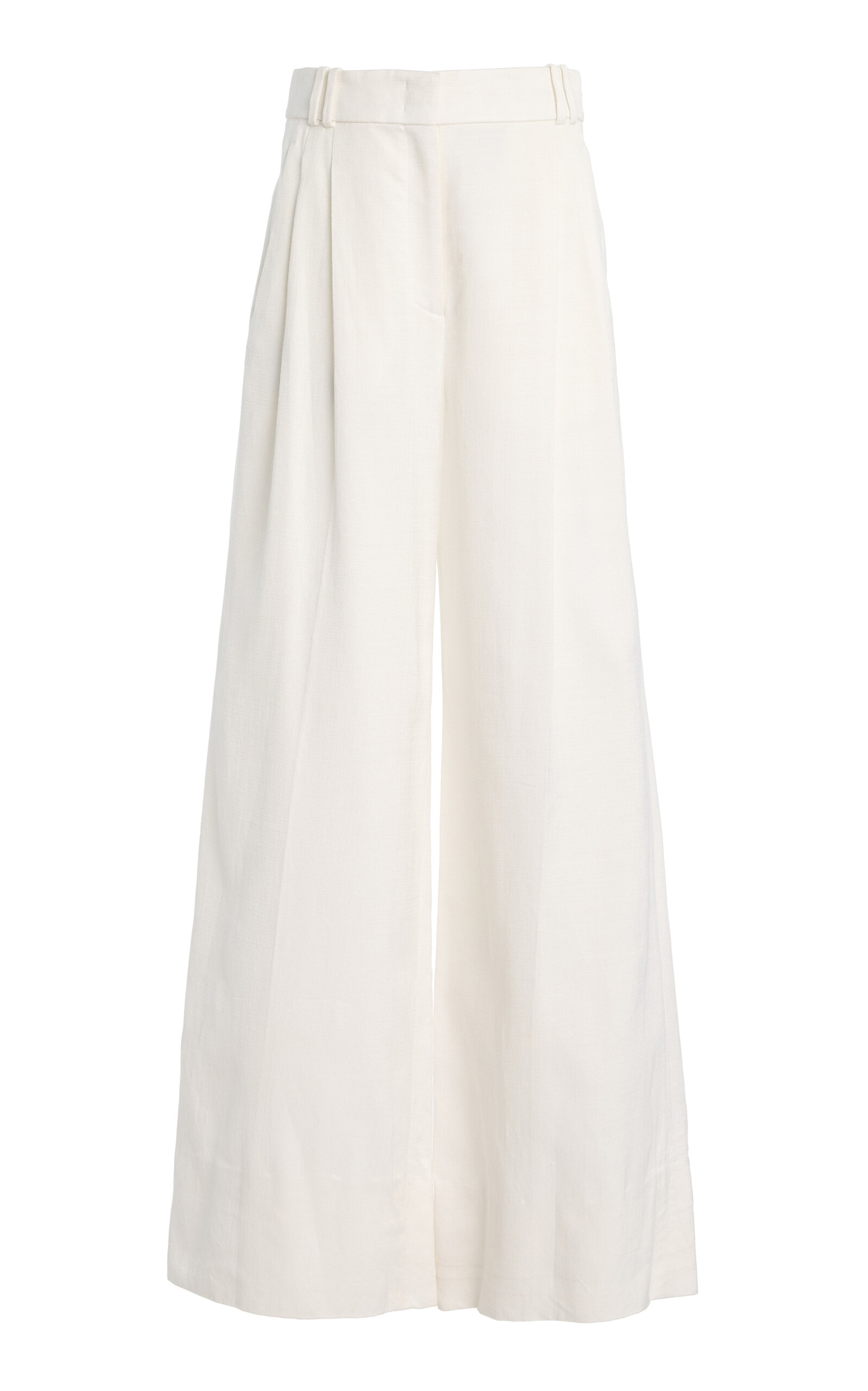 Another Tomorrow High-Rise Wide-Leg Pants
