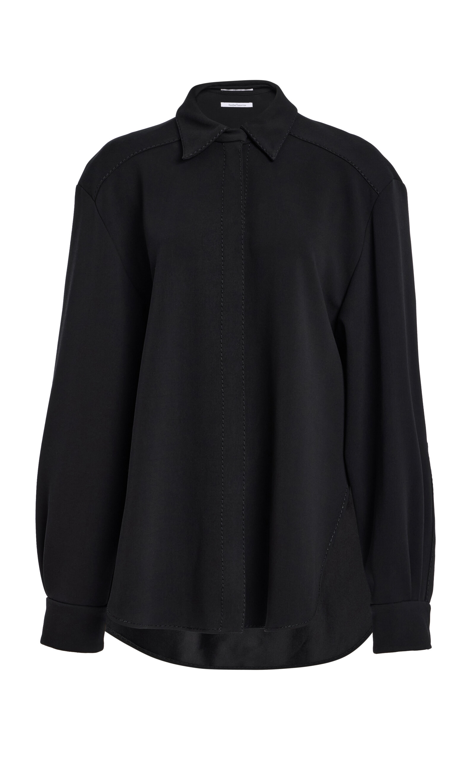 Another Tomorrow Jersey Blouse