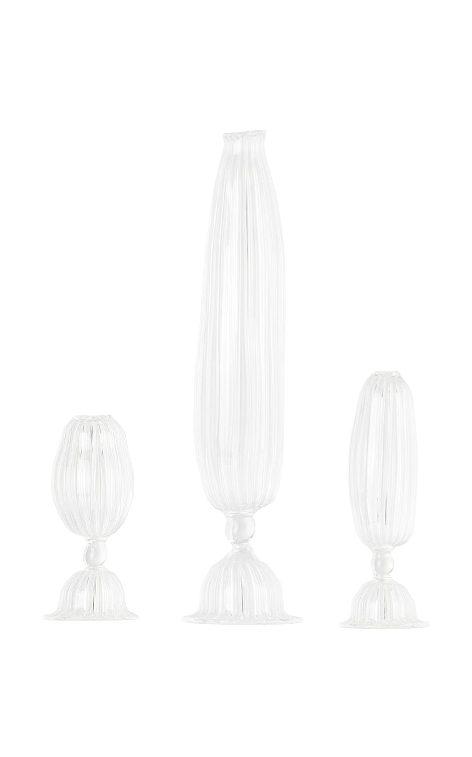 Justine Menard The Three Sister Vase In Transparent