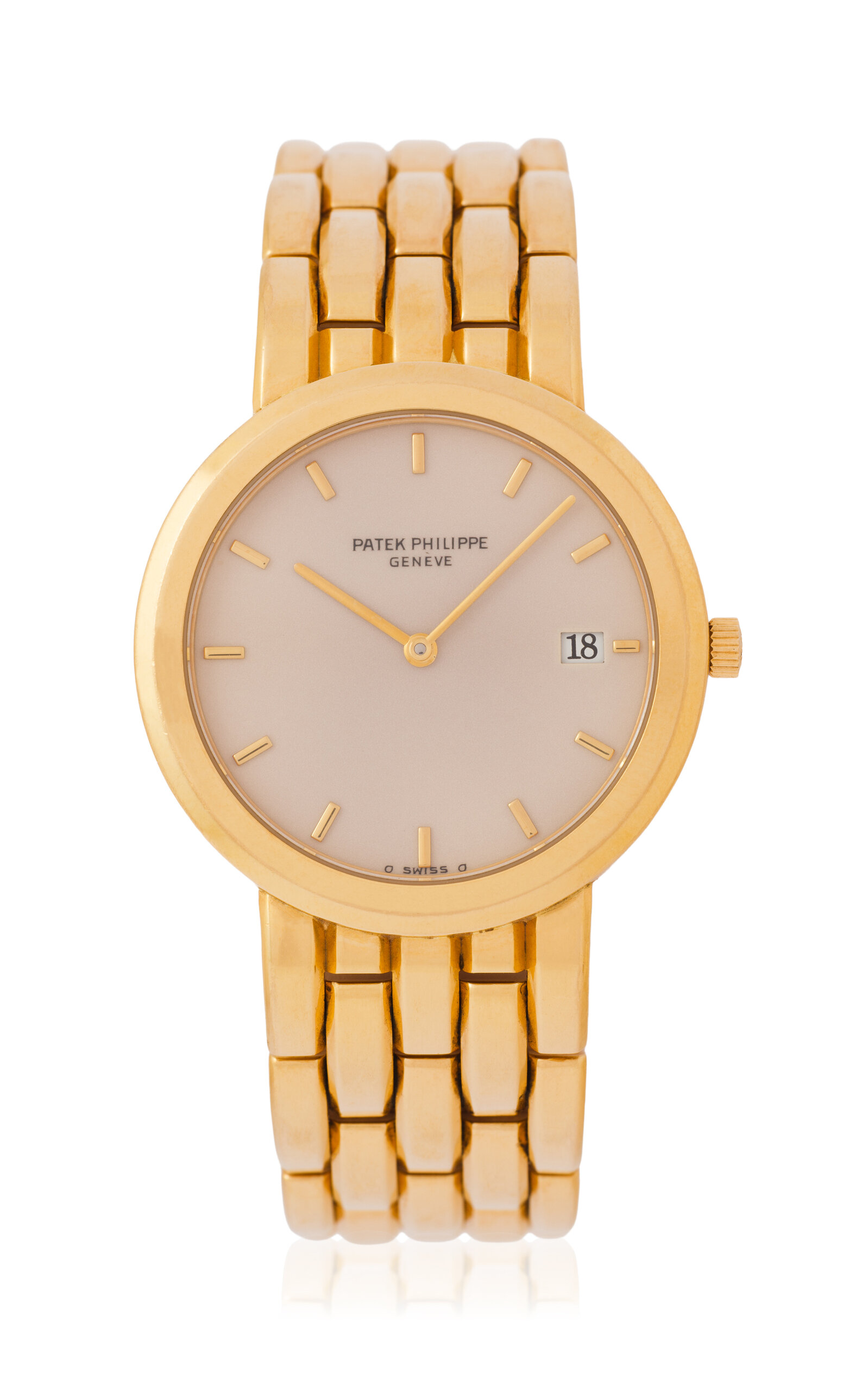 Stephanie Windsor Vintage Patek Philippe Calatrava Model 3937/3 In Gold