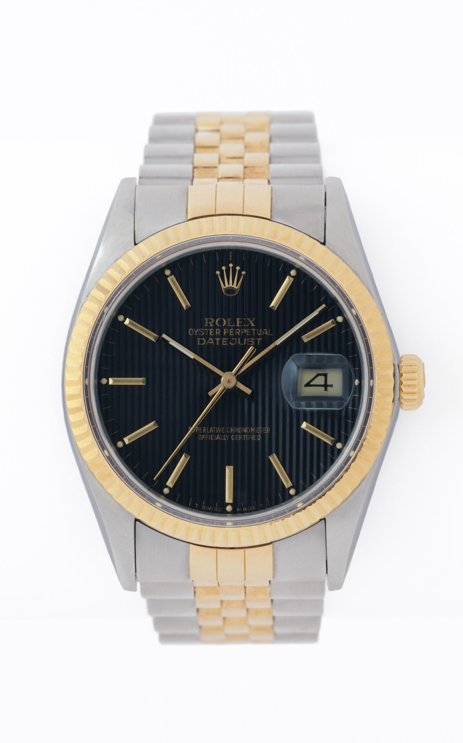 Stephanie Windsor Vintage Rolex Datejust Model 68273 In Gold