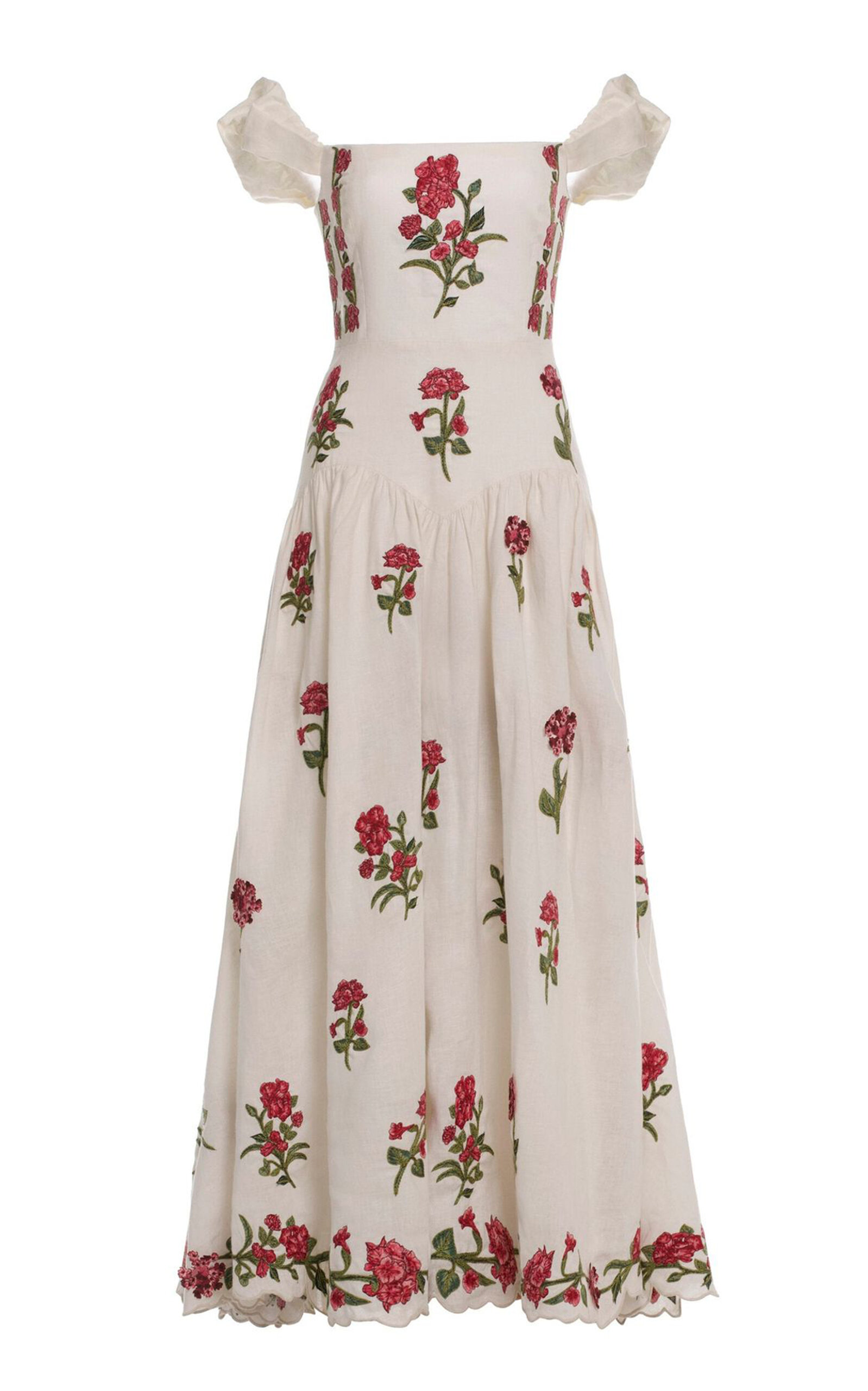 Agua by Agua Bendita Siembra Quebrada Maxi Dress - Women's Clothing