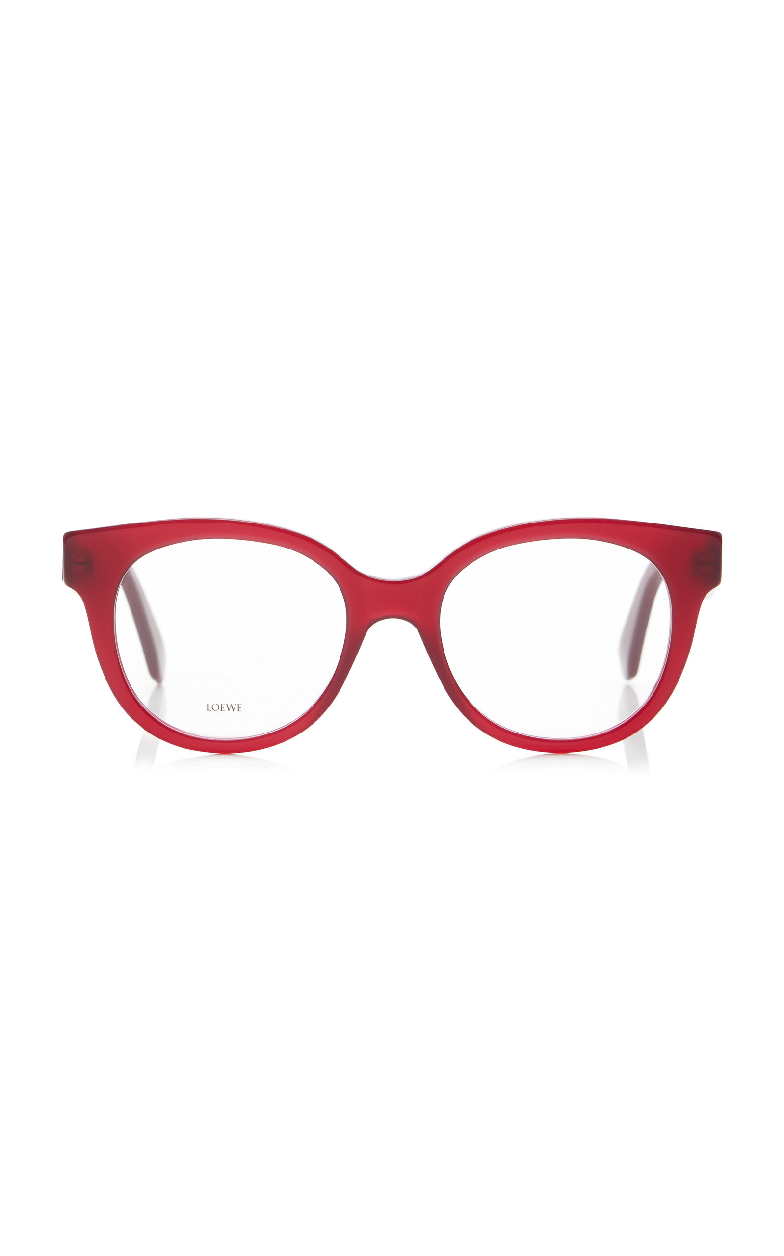 Loewe Full Frame Plain Mirror In Red