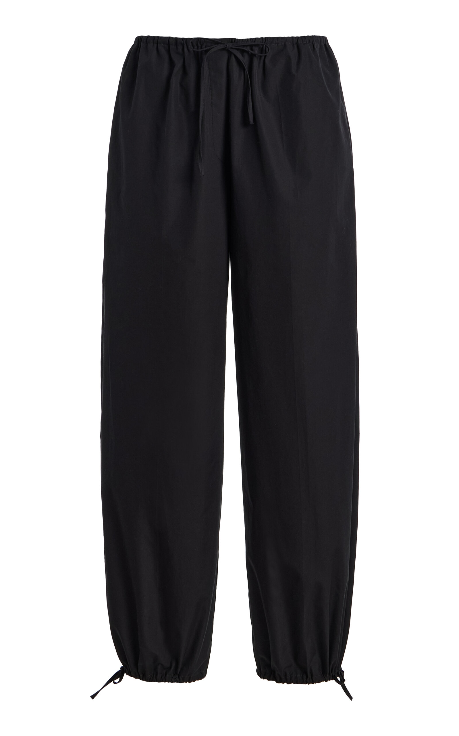 Toteme Tie-Detailed Organic Cotton Pants | Thumbnail 10 Toteme Tie-Detailed Organic Cotton Pants | Thumbnail 10