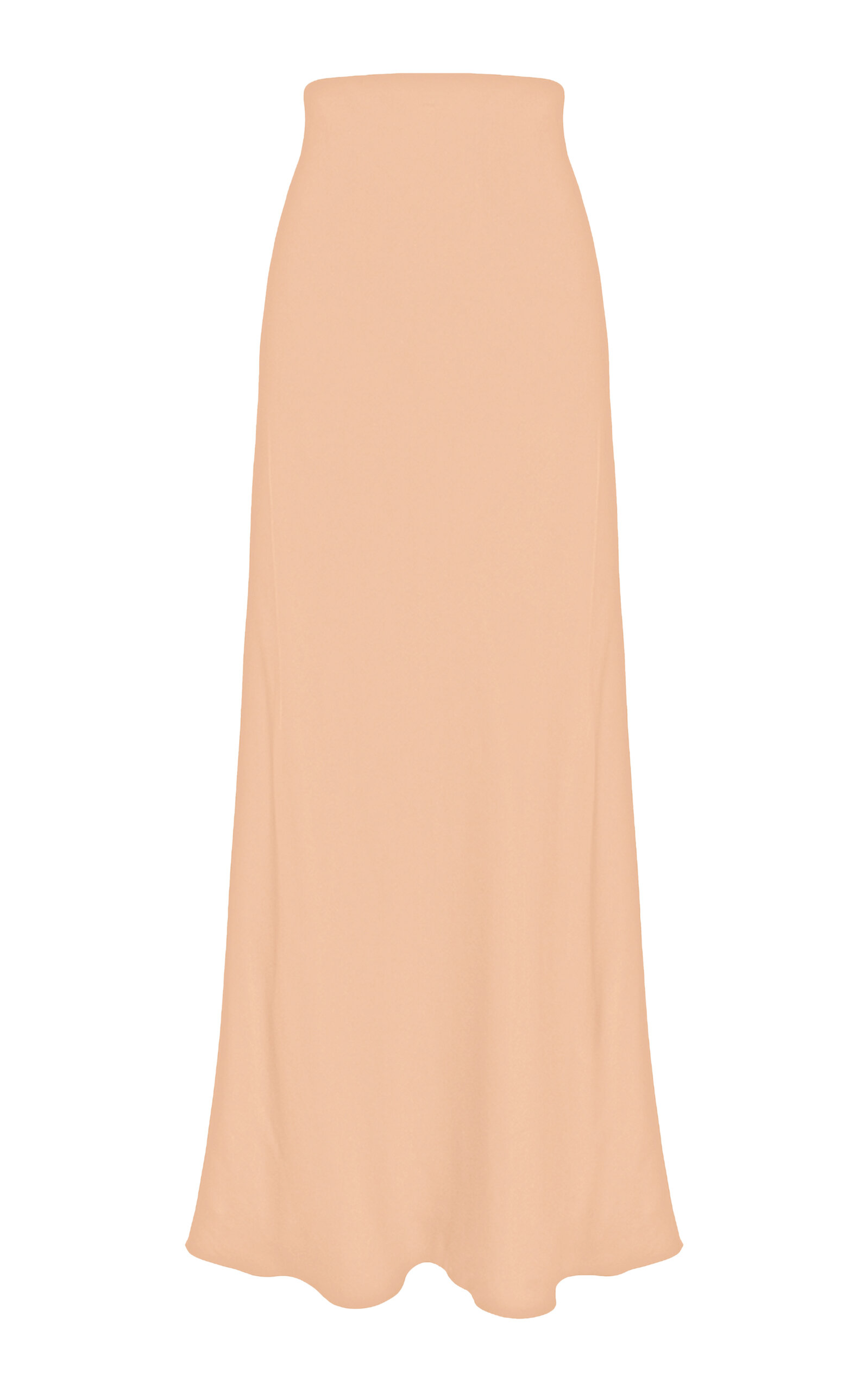 Di Stavnitser Mj Mid-rise Satin Maxi Skirt In Pink