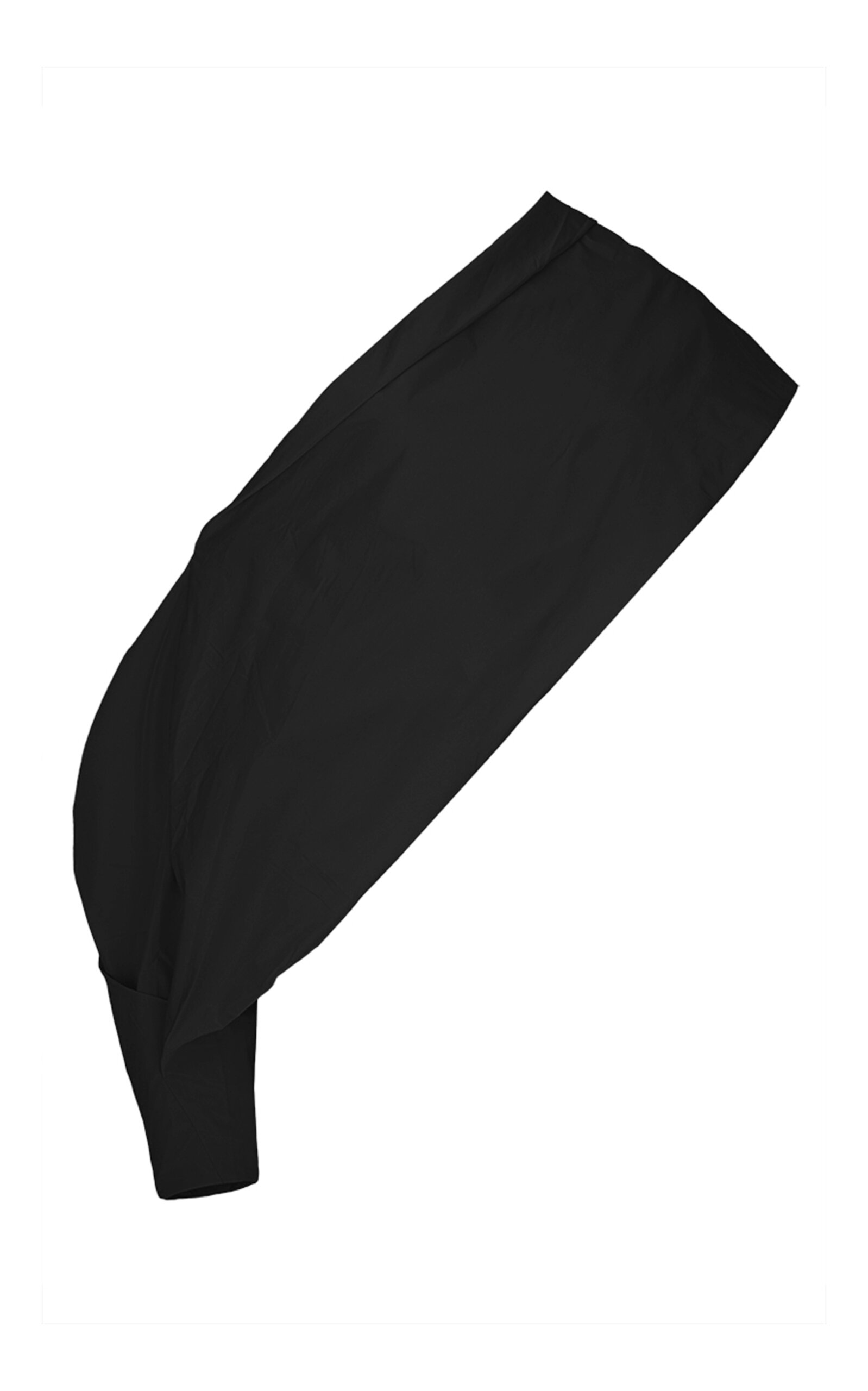 Di Stavnitser Taffeta City One-shoulder Top In Black