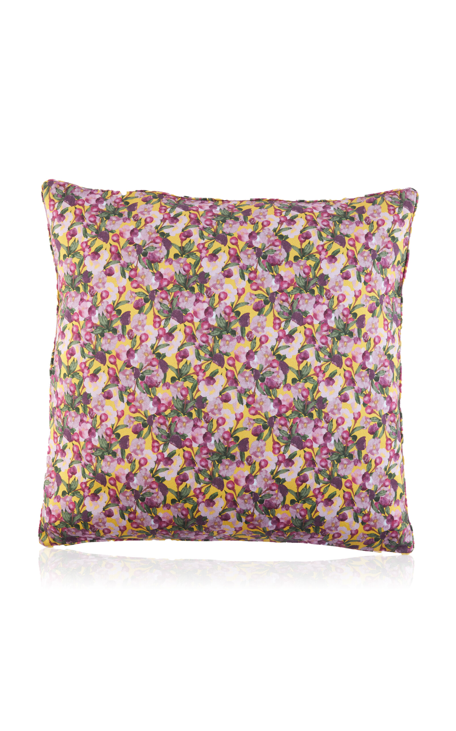 Sophie Williamson Design Cotton Square Pillow Cover - Multi