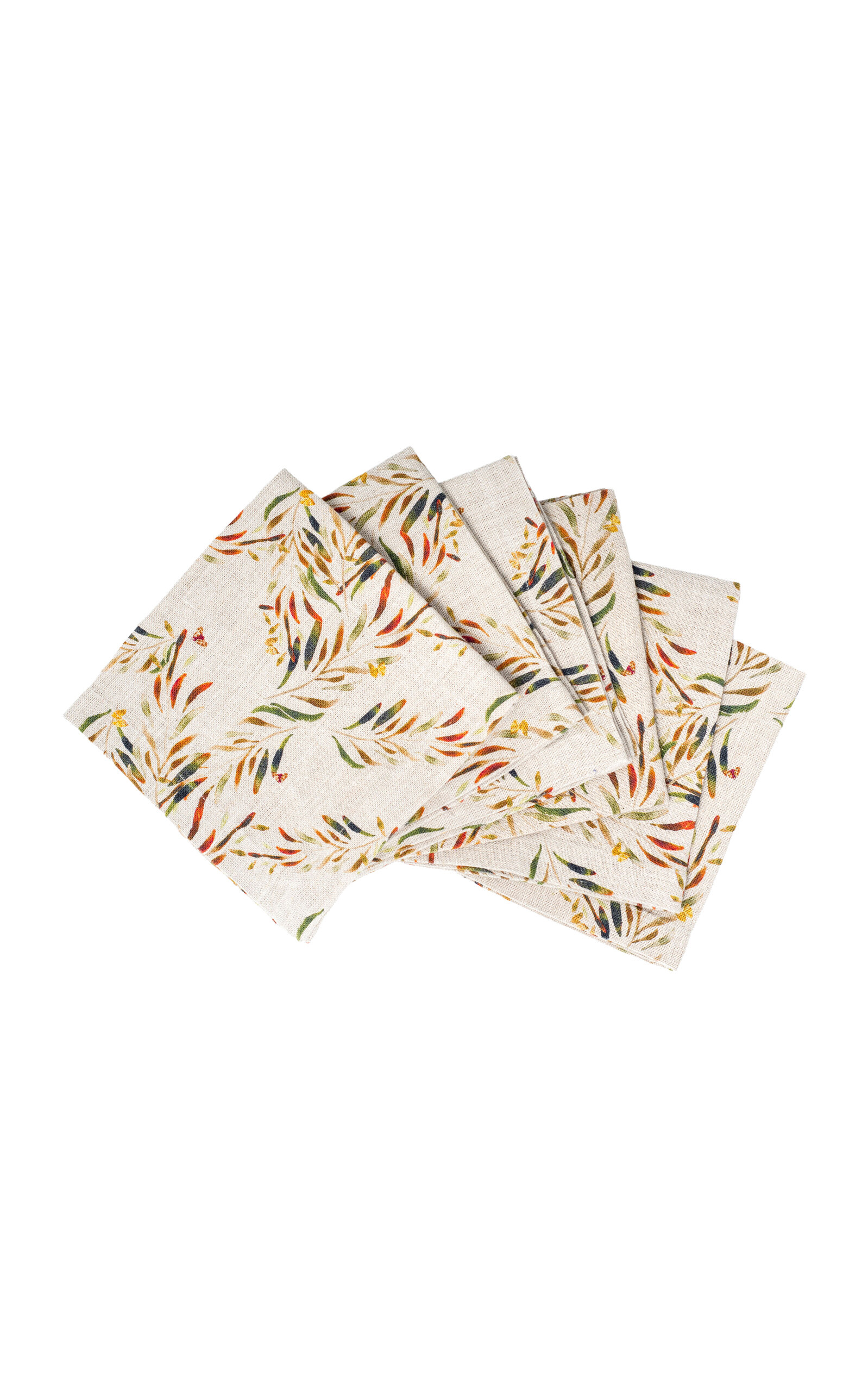 Sophie Williamson Design Set-of-Six Linen Napkins - Multi