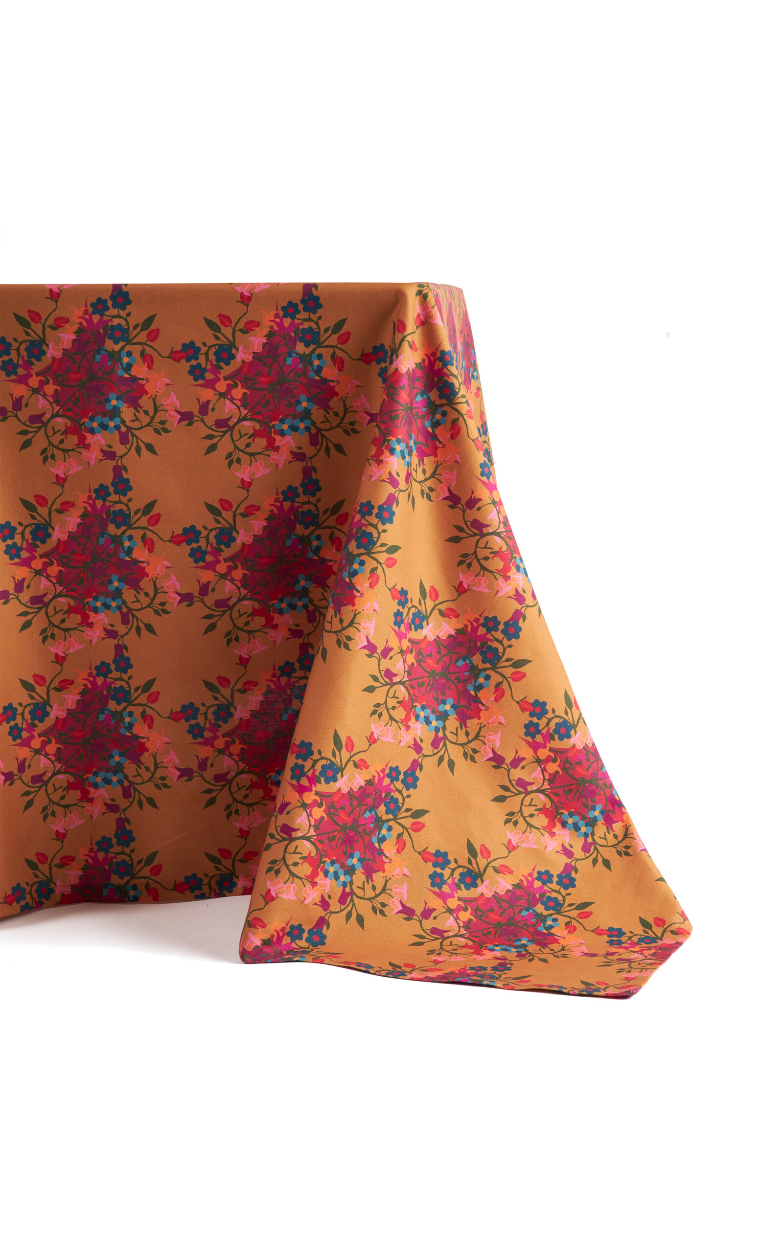 Sophie Williamson Design Square Cotton Tablecloth In Multi